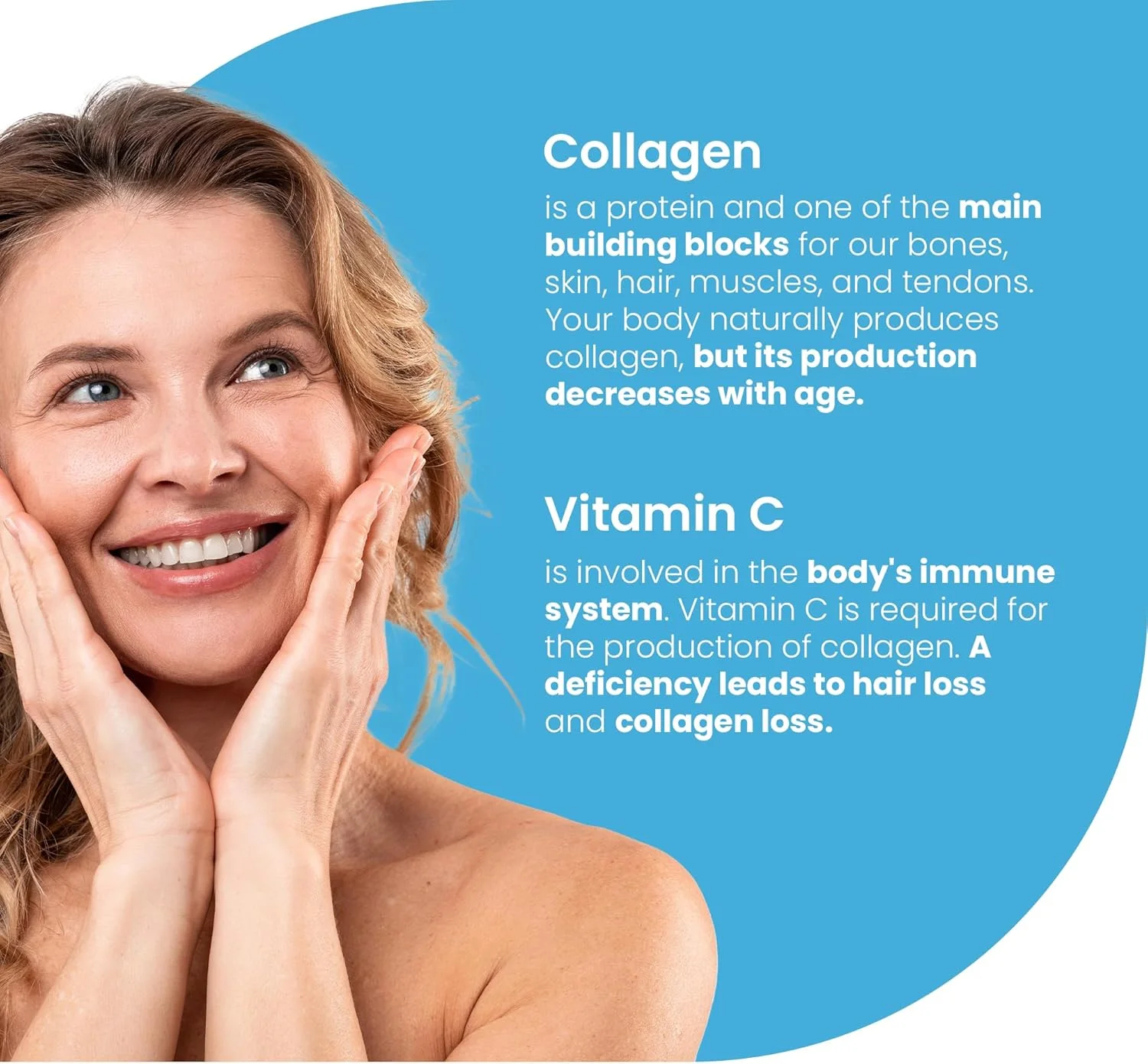 مکمل مایع کلاژن دریایی هیدرولیز شده Swedish Nutra - بسته 500 میلی لیتری، تامین 20 روزه | پپتید خالص و ویتامین ها برای مو، پوست، ناخن و مفاصل سالم | طعم توت طبیعی 100%