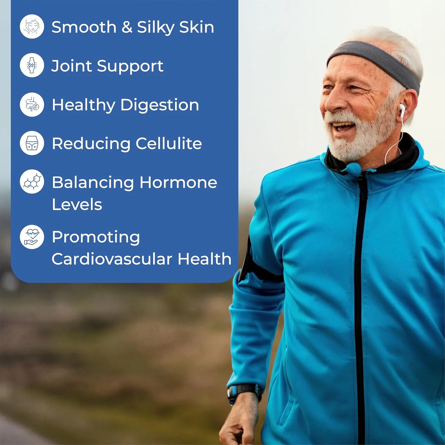 پودر پپتید سوپر کلاژن USADOLL نوع 1 و 3 بدون طعم 200 گرم | 10000 میلی گرم کلاژن گاوی تغذیه شده با علف برای پوست، مو، ناخن های سالم و پشتیبانی از مفاصل | فرمول ضد پیری مفاصل | غیر GMO