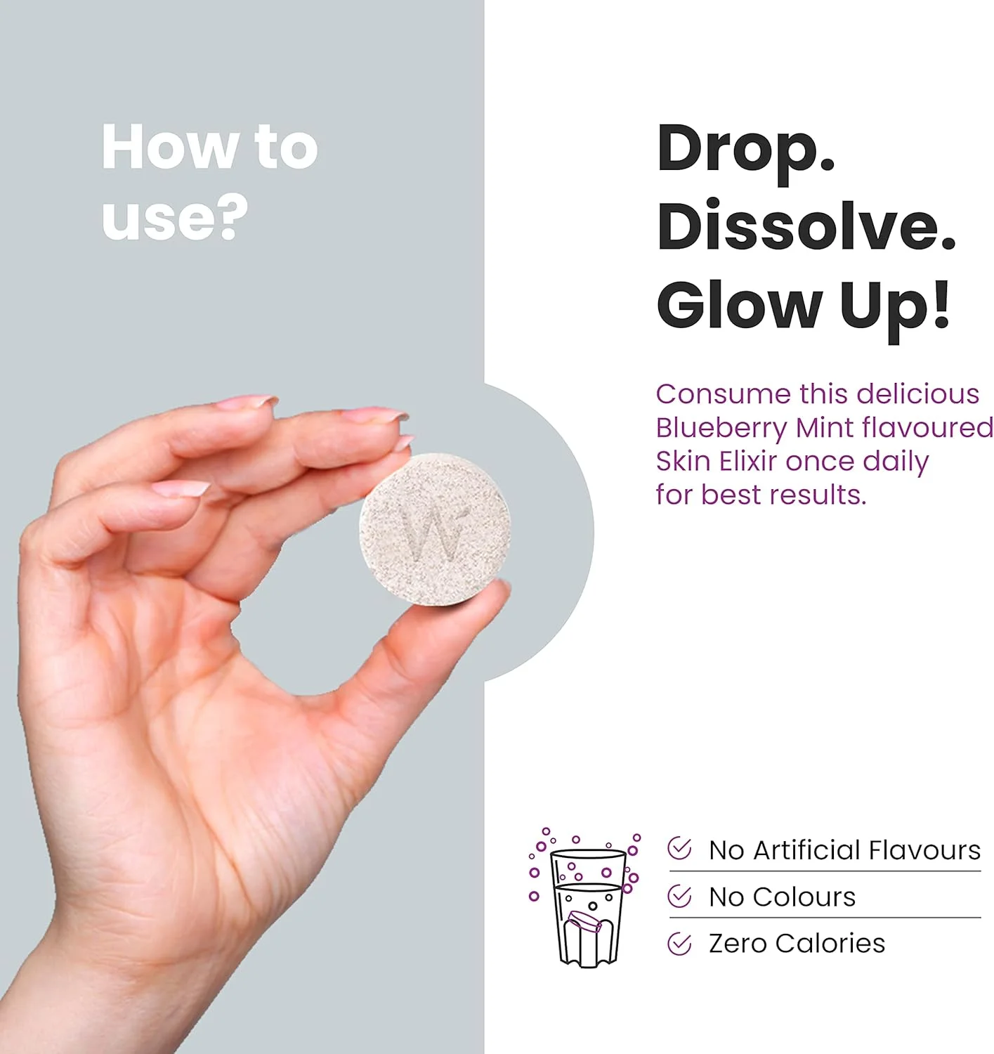 پک زیبایی پوست و مو Wellbeing Nutrition | کلاژن، ال-گلوتاتیون، اسید هیالورونیک، بیوتین گیاهی، عصاره Fo-ti (15 قرص جوشان + 30 نوار نازک خوراکی) ترکیبی پک زیبایی پوست و مو Wellbeing Nutrition | کلاژن، ال-گلوتاتیون، اسید هیالورونیک، بیوتین گیاهی، عصاره Fo-ti (15 قرص جوشان + 30 نوار نازک خوراکی) ترکیبی