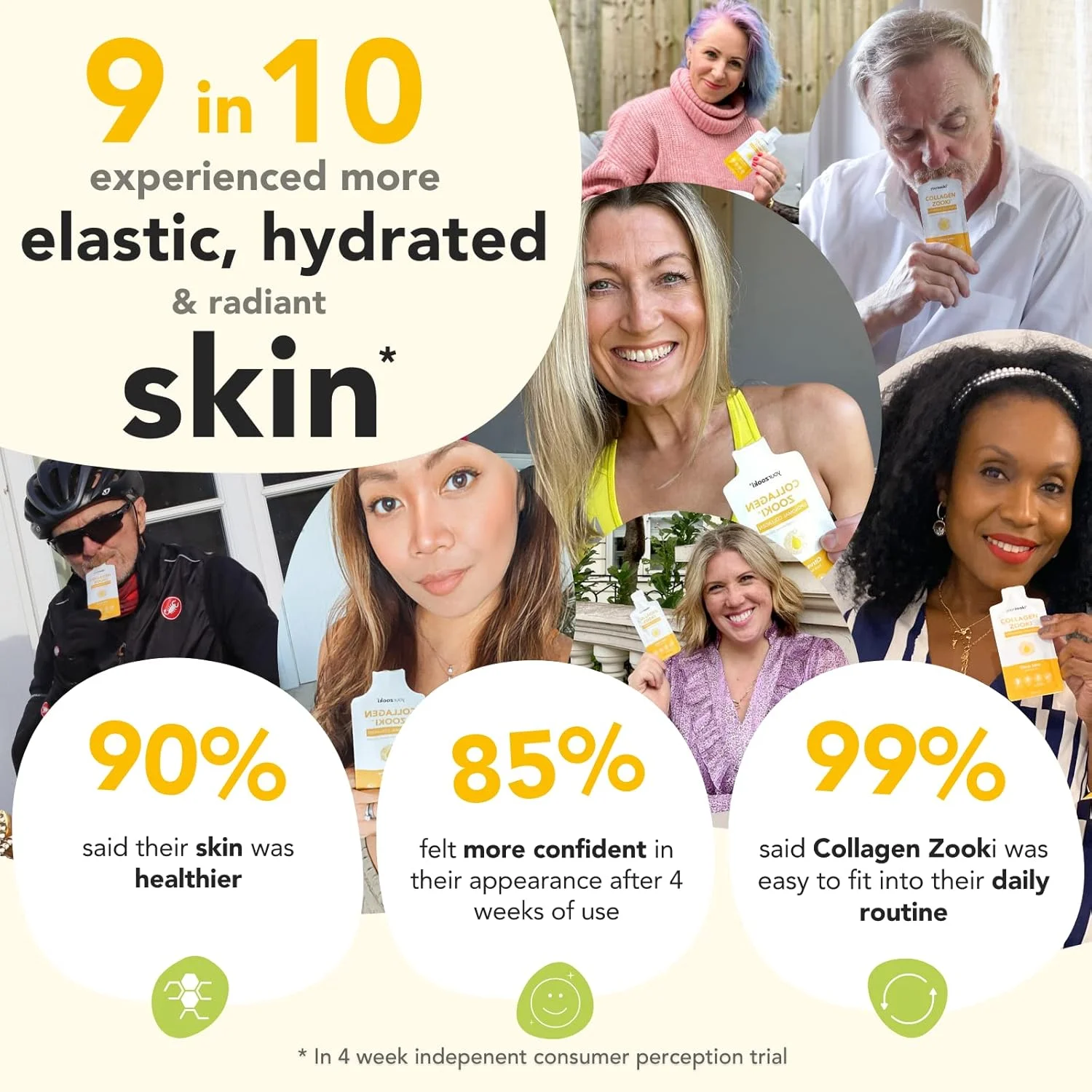 ساشه های مایع کلاژن دریایی زوکی 5000 میلی گرم | پپتیدهای کلاژن دریایی هیدرولیز شده | پشتیبانی از پوست، مو، ناخن، مفاصل، استخوان ها و عضلات | (طعم لیمو مرکبات، 14 سروینگ) ساشه های مایع کلاژن دریایی زوکی 5000 میلی گرم | پپتیدهای کلاژن دریایی هیدرولیز شده | پشتیبانی از پوست، مو، ناخن، مفاصل، استخوان ها و عضلات | (طعم لیمو مرکبات، 14 سروینگ)