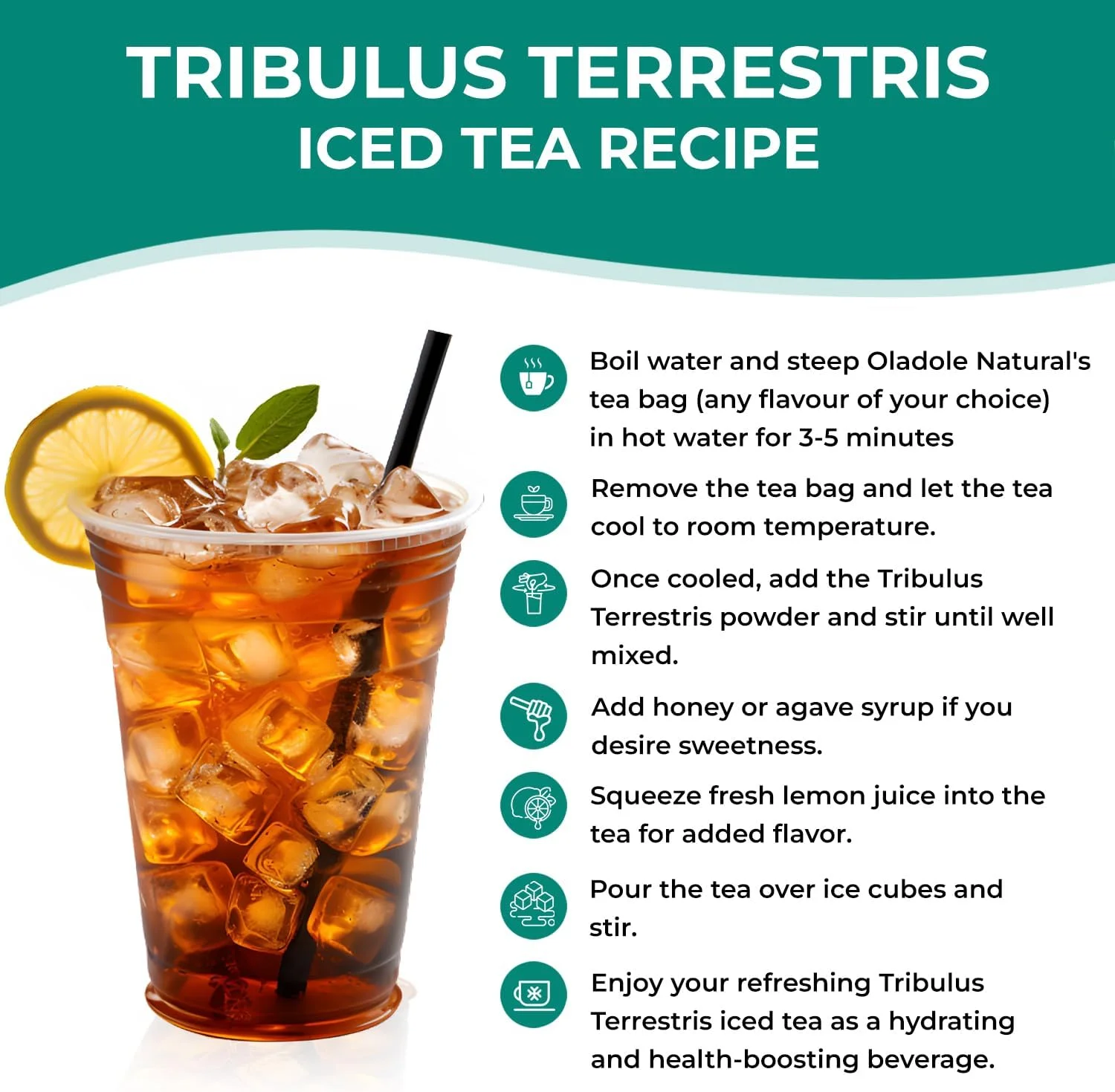 پودر گیاه خارخاسک طبیعی و ارگانیک Oladole Natural - 100 گرم | پشتیبانی از تعادل هورمونی، استقامت، افزایش انرژی، نشاط، سلامت دستگاه ادراری، عملکرد | غیر GMO، بدون گلوتن