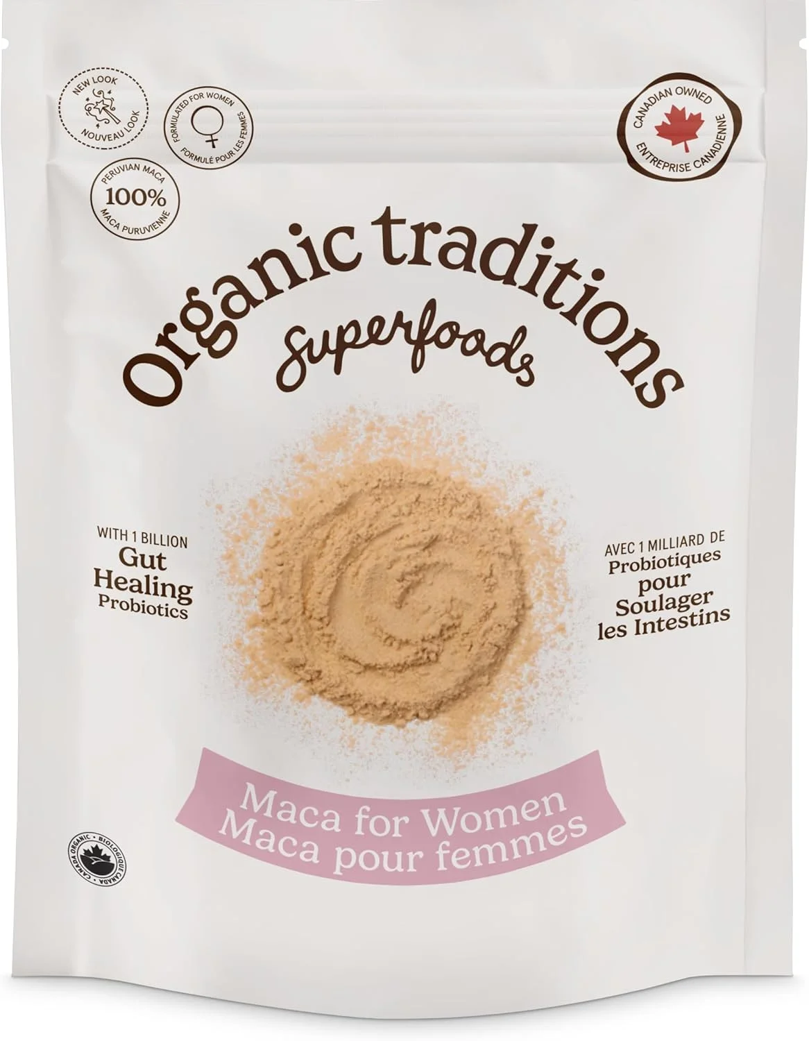 ماکا ارگانیک ترادیشنز برای بانوان به همراه پروبیوتیک | 150 گرم | ژلاتینه و تغلیظ شده برای جذب بهینه | آداپتوژن انرژی زا | 1 میلیارد پروبیوتیک در هر وعده
