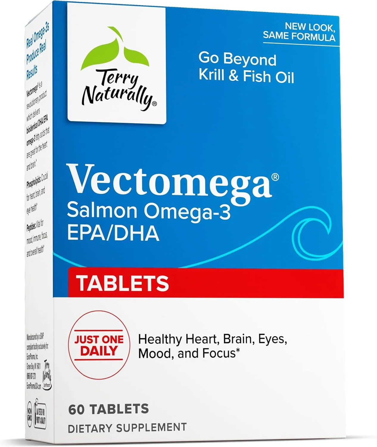 تری نچرالی وکتومگا، کمپلکس اسید چرب امگا 3 با ماهی سالمون - 60 قرص