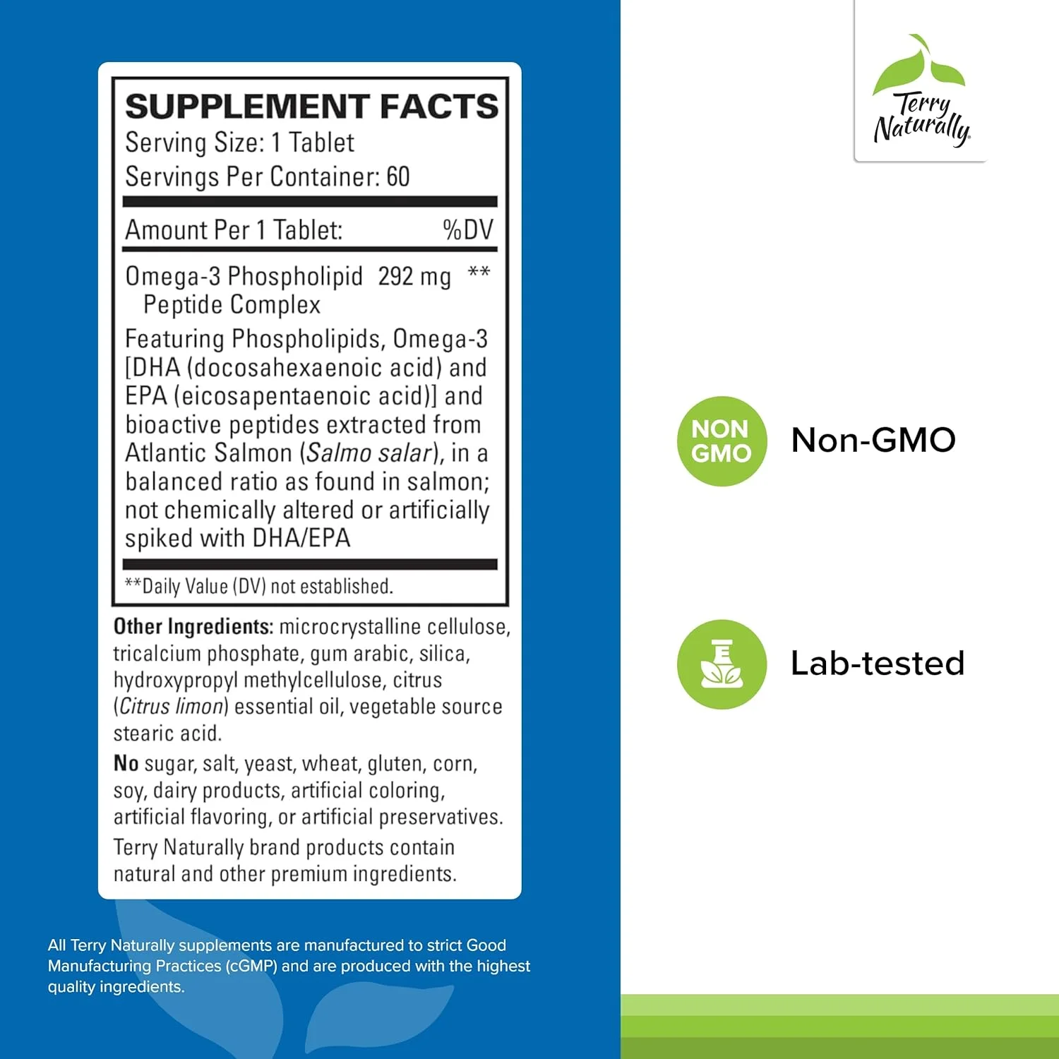 تری نچرالی وکتومگا، کمپلکس اسید چرب امگا 3 با ماهی سالمون - 60 قرص