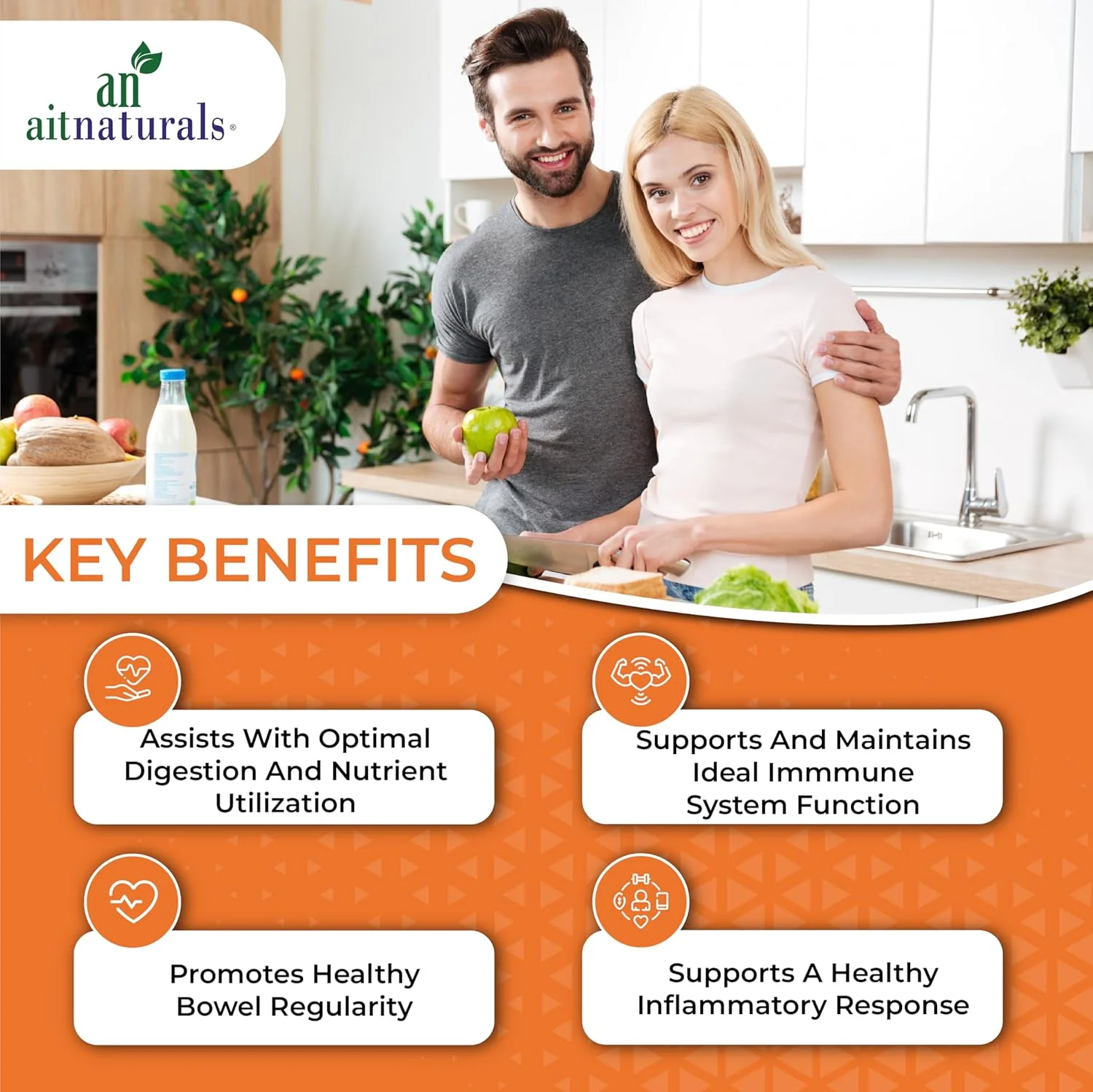 آیت نچرالز پروبیوتیک اسیدوفیلوس 100 میلیون سیافیو - 120 قرص | پشتیبانی از سلامت دستگاه گوارش، ترویج تعادل روده و روده ای، تقویت عملکرد سیستم ایمنی، کاهش نفخ، افزایش جذب مواد مغذی آیت نچرالز پروبیوتیک اسیدوفیلوس 100 میلیون سیافیو - 120 قرص | پشتیبانی از سلامت دستگاه گوارش، ترویج تعادل روده و روده ای، تقویت عملکرد سیستم ایمنی، کاهش نفخ، افزایش جذب مواد مغذی