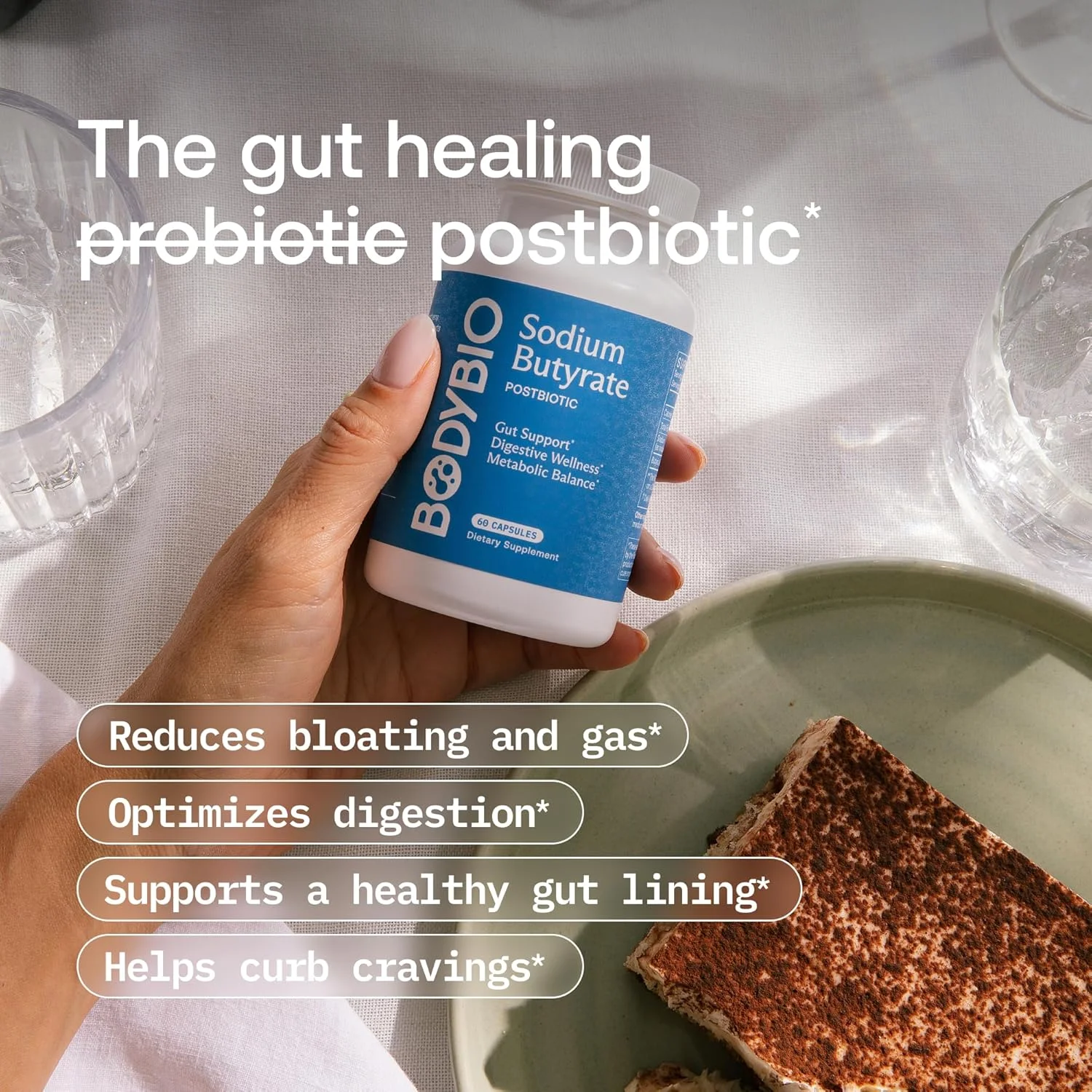 کپسول های سدیم بوتیرات BodyBio، 60 عدد، مکمل سلامت روده، پشتیبانی از تعادل میکروبیوم، عملکرد مغز و سلامت ایمنی، ترمیم روده نشت کننده، فرمول 100% خالص کپسول های سدیم بوتیرات BodyBio، 60 عدد، مکمل سلامت روده، پشتیبانی از تعادل میکروبیوم، عملکرد مغز و سلامت ایمنی، ترمیم روده نشت کننده، فرمول 100% خالص