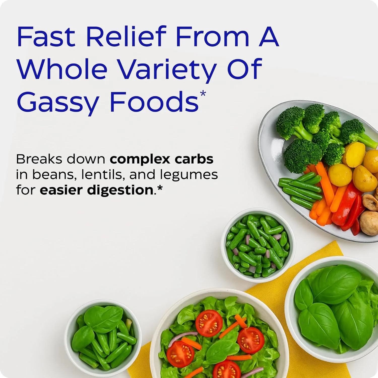 آنزیمدیکا - BeanAssist، برای نفخ، باد و ناراحتی، 30 کپسول آنزیمدیکا - BeanAssist، برای نفخ، باد و ناراحتی، 30 کپسول