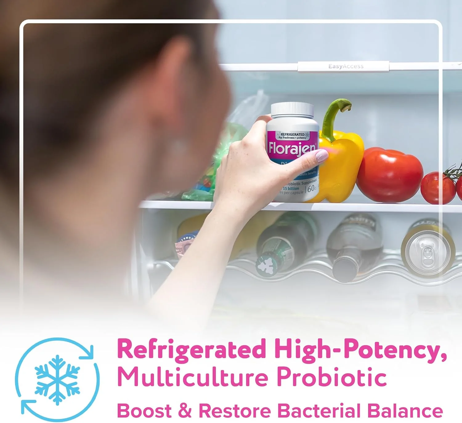 پروبیوتیک قوی فلوراجن 3 برای هضم | بازیابی تعادل در سیستم گوارش | برای عوارض جانبی آنتی بیوتیک | 60 کپسول پروبیوتیک قوی فلوراجن 3 برای هضم | بازیابی تعادل در سیستم گوارش | برای عوارض جانبی آنتی بیوتیک | 60 کپسول