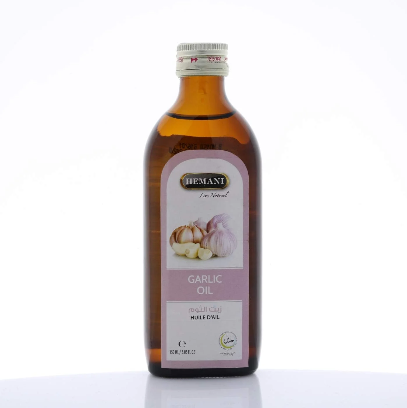 روغن سیر طبیعی هیمانی - 150 میلی لیتر، 100% دارای خواص ضد ویروسی و آنتی بیوتیکی، تقویت کننده سیستم ایمنی، کاهش دهنده سطح قند خون، کاهش دهنده کلسترول روغن سیر طبیعی هیمانی - 150 میلی لیتر، 100% دارای خواص ضد ویروسی و آنتی بیوتیکی، تقویت کننده سیستم ایمنی، کاهش دهنده سطح قند خون، کاهش دهنده کلسترول