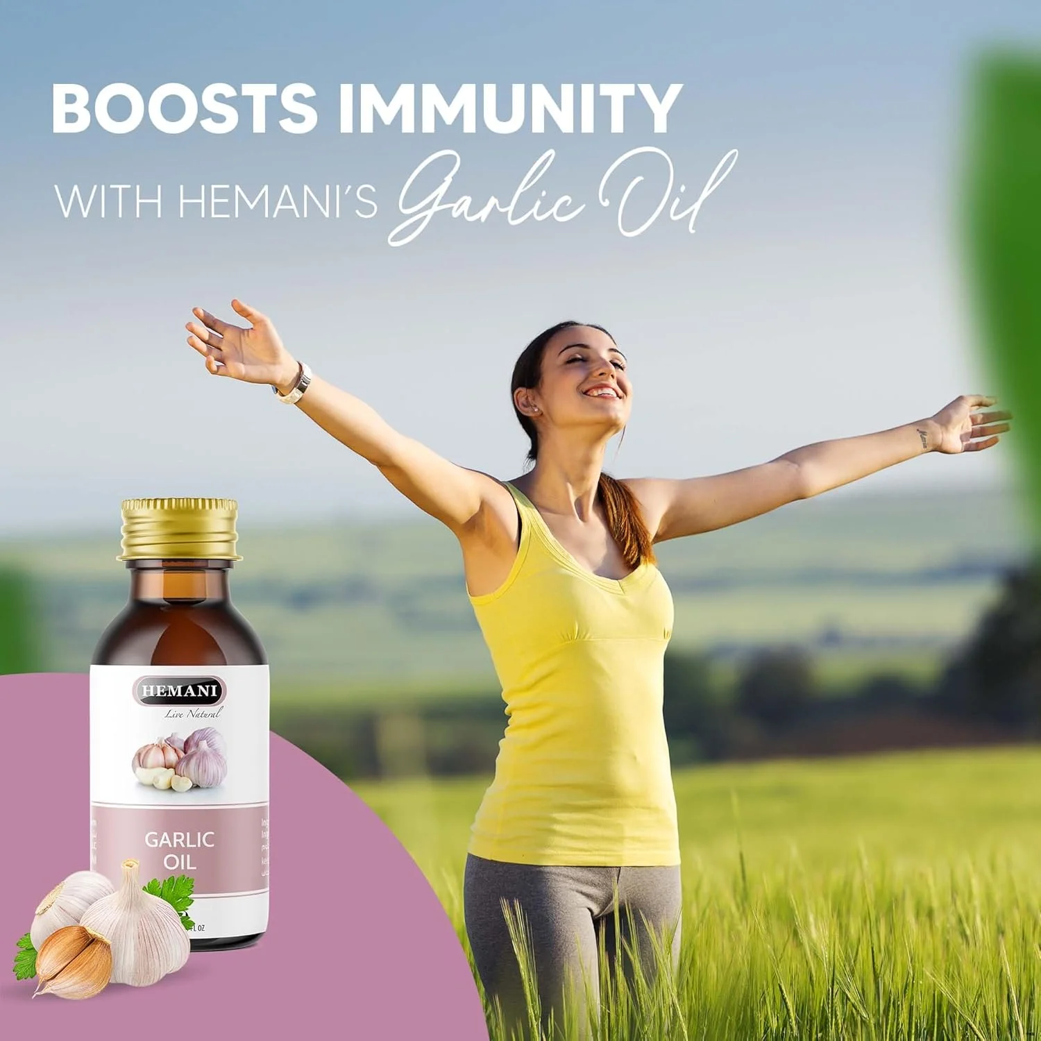 روغن سیر همانی - 30 میلی لیتر، تقویت کننده سیستم ایمنی، کاهش دهنده سطح قند خون، حفظ سطح کلسترول، با خواص آنتی بیوتیکی و ضد ویروسی روغن سیر همانی - 30 میلی لیتر، تقویت کننده سیستم ایمنی، کاهش دهنده سطح قند خون، حفظ سطح کلسترول، با خواص آنتی بیوتیکی و ضد ویروسی