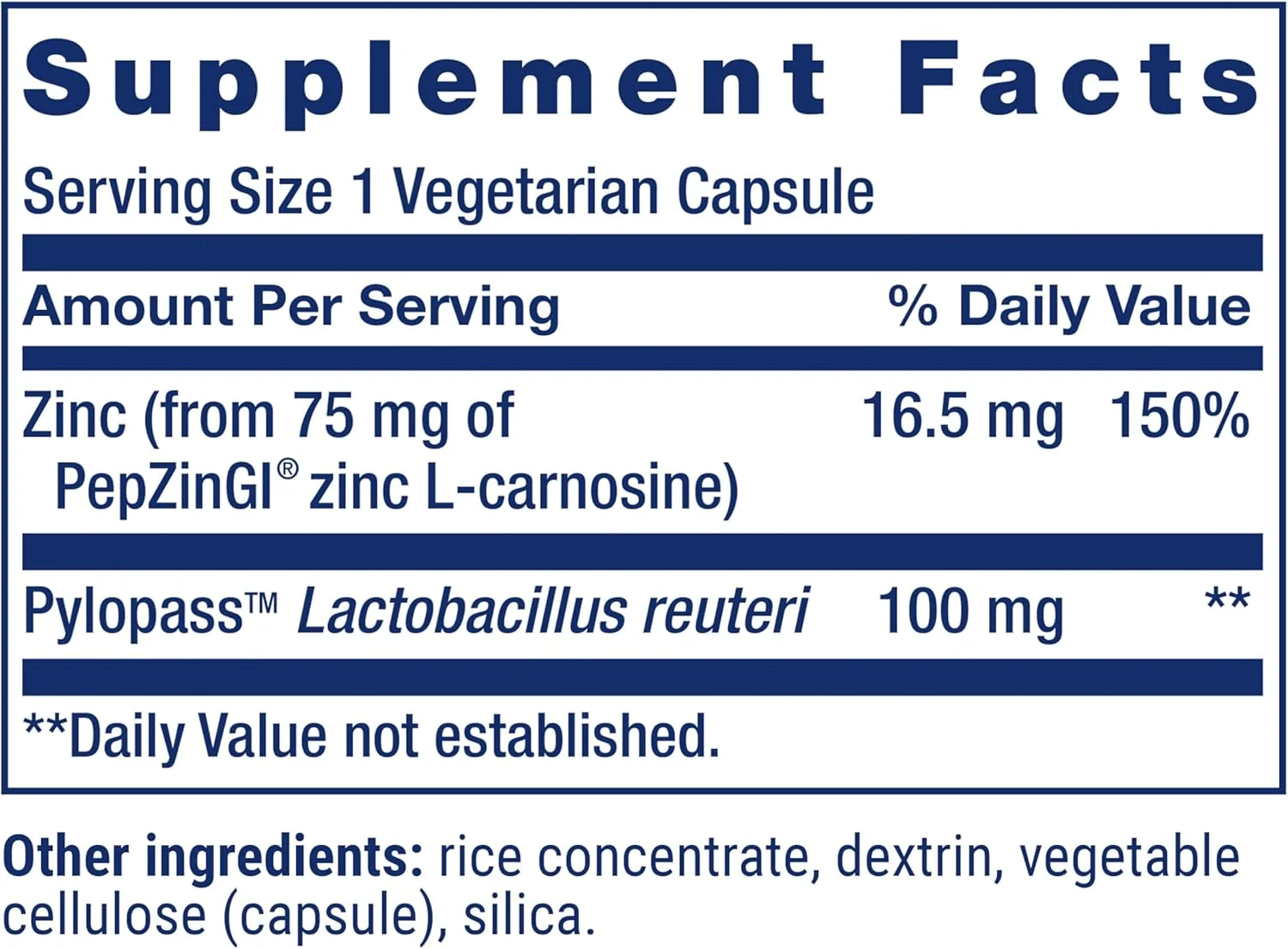 مکمل سلامت دستگاه گوارش لایف اکستنشن Gastro-Ease - مکمل سلامت معده حاوی زینک ال-کارنوزین به همراه Pylopass برای پشتیبانی از سلامت معده - غیر تراریخته، بدون گلوتن - 60 کپسول گیاهی مکمل سلامت دستگاه گوارش لایف اکستنشن Gastro-Ease - مکمل سلامت معده حاوی زینک ال-کارنوزین به همراه Pylopass برای پشتیبانی از سلامت معده - غیر تراریخته، بدون گلوتن - 60 کپسول گیاهی