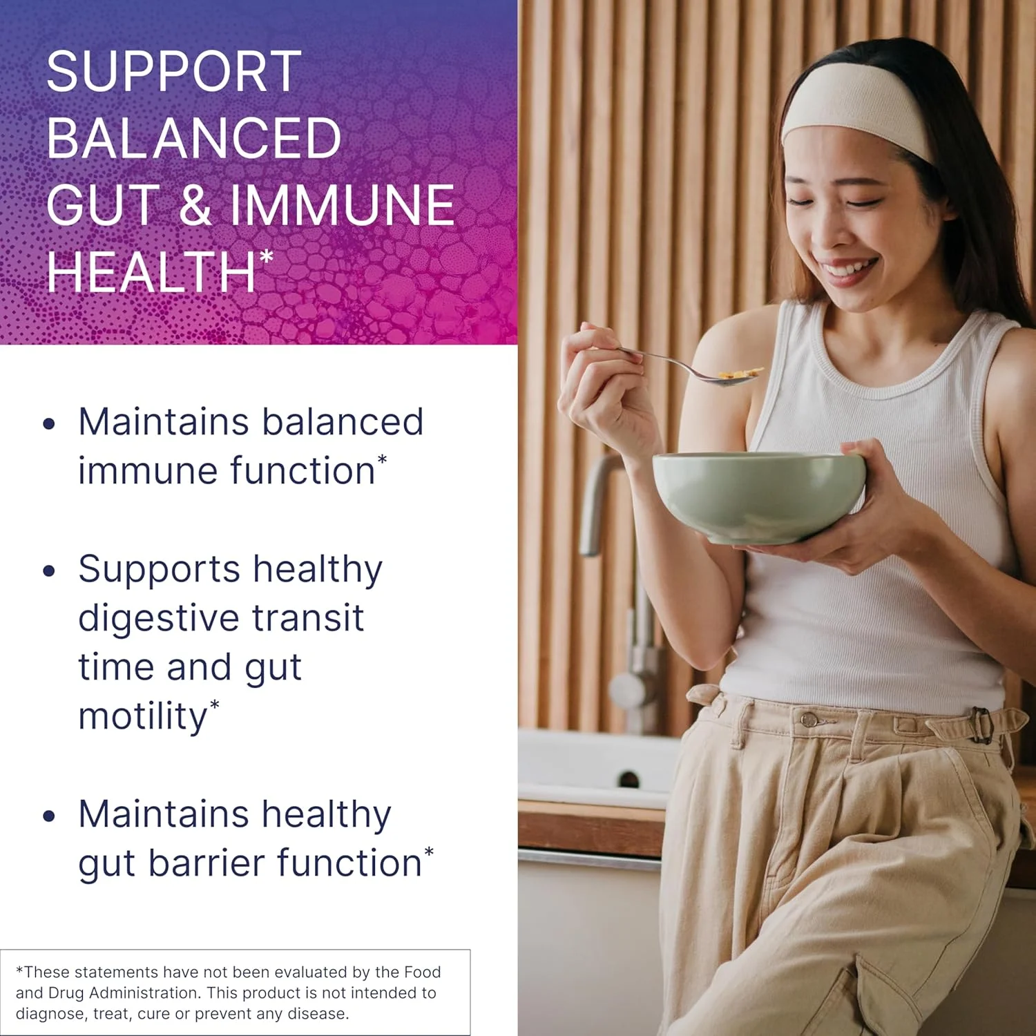 مکمل پروبیوتیک باسیلوس سوبتیلیس HU58 - با قدرت بالا - پروبیوتیک برای سلامت دستگاه گوارش و پشتیبانی از سیستم ایمنی - 100٪ بقا - 10 میلیارد CFU، ماندگاری بالا (60 کپسول)