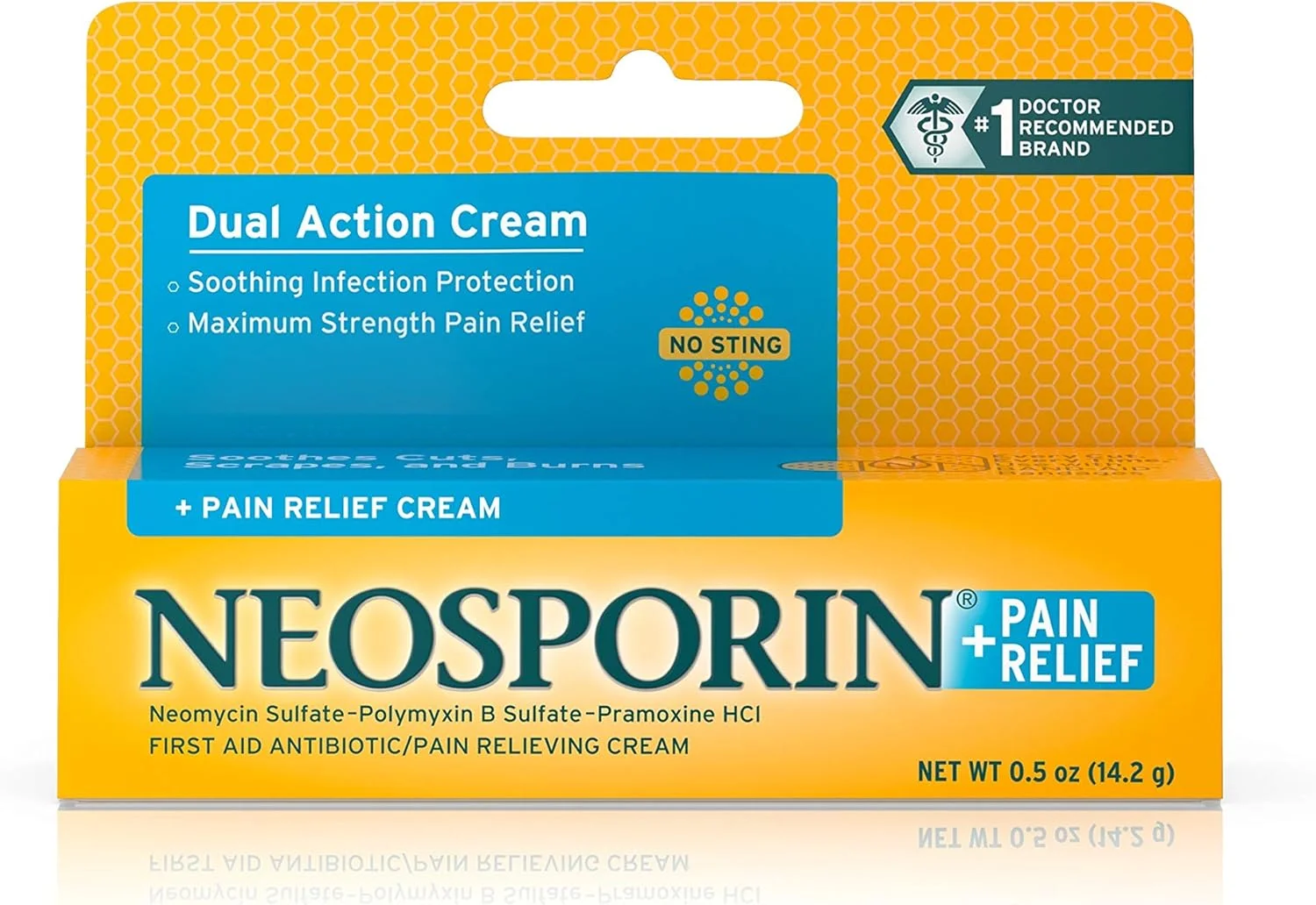 کرم تسکین دهنده درد نئوسپورین، 14 گرم