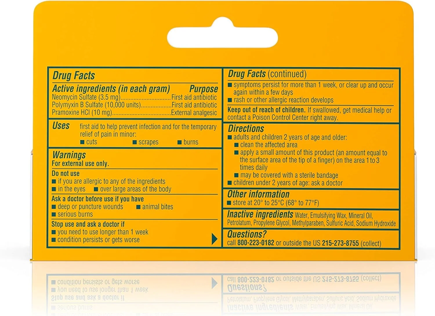 کرم تسکین دهنده درد نئوسپورین، 14 گرم