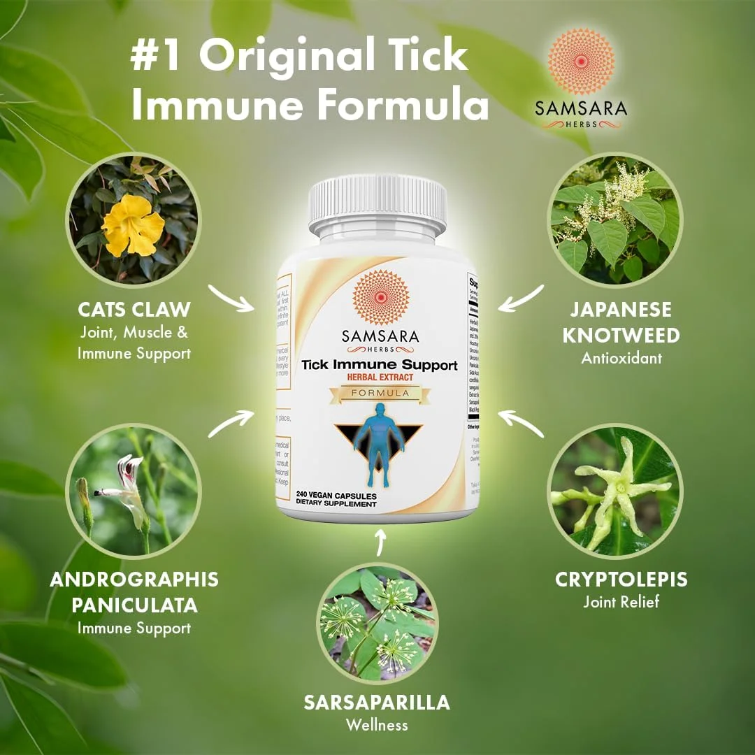 مکمل تقویت سیستم ایمنی بدن Samsara Herbs - (240 کپسول)