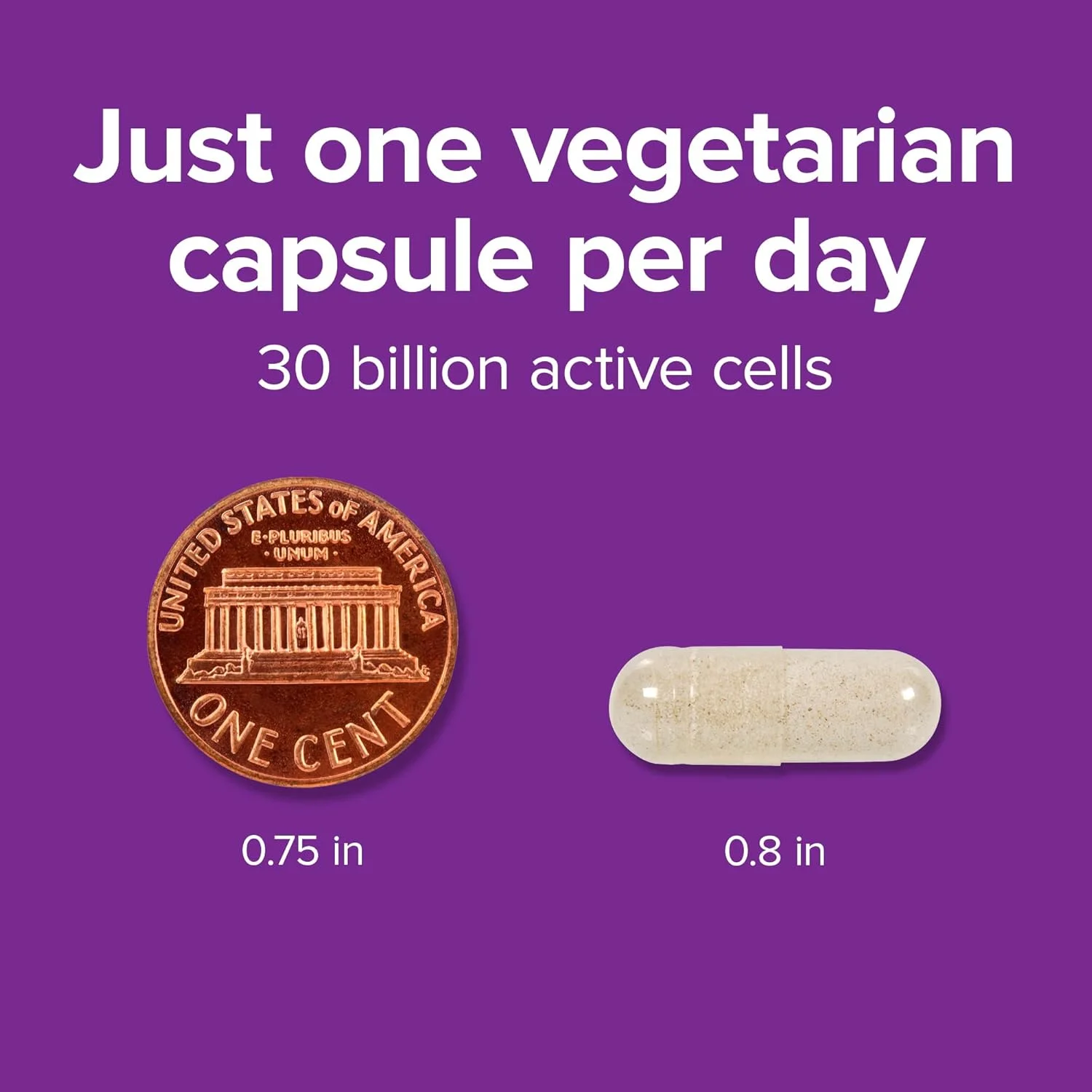 پروبیوتیک 30 میلیارد واحدی Webber Naturals، برای آقایان، بانوان و بزرگسالان، ماندگاری بالا (بدون نیاز به یخچال)، 8 سویه پروبیوتیکی، 30 کپسول گیاهی، برای سلامت دستگاه گوارش