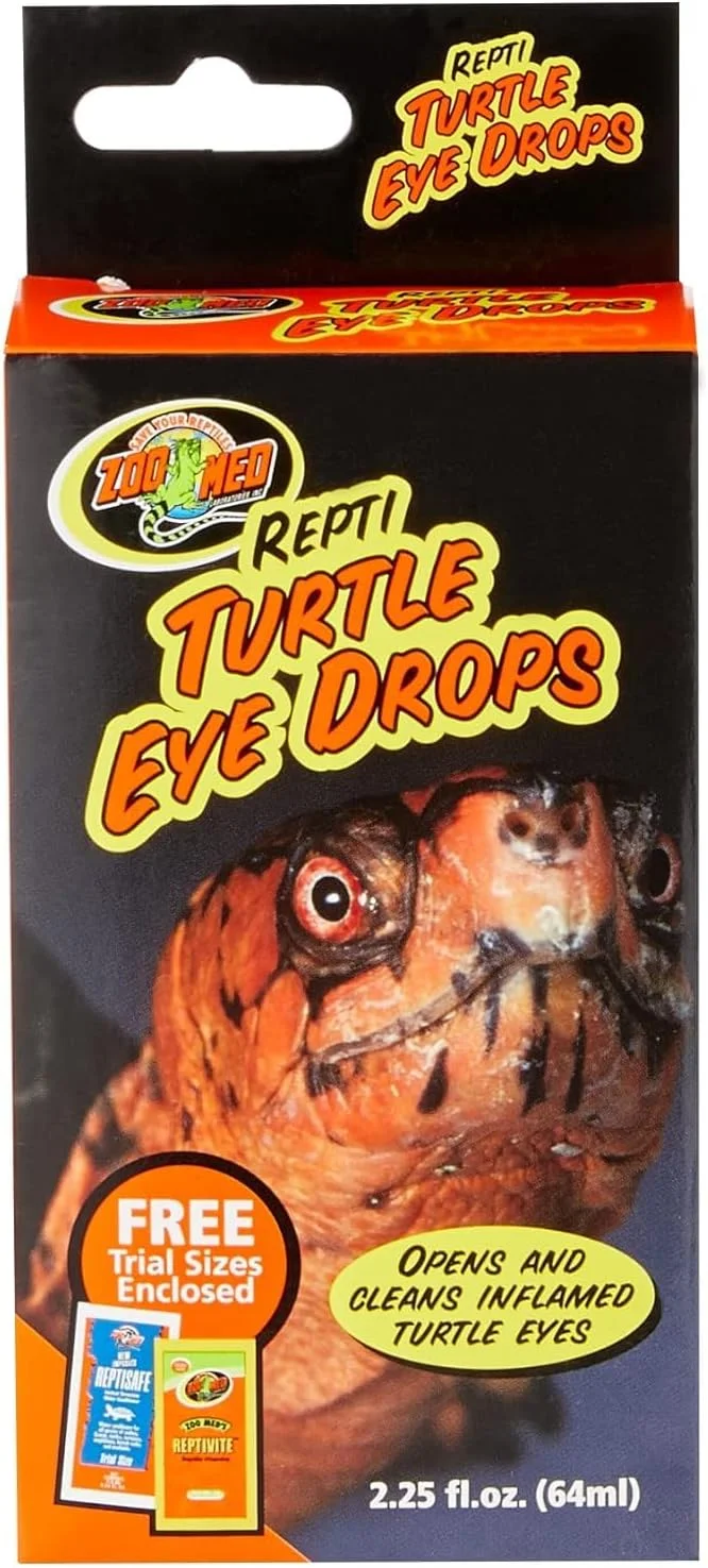 قطره چشمی برای لاکپشت های زو مد قطره چشمی برای لاکپشت های زو مد