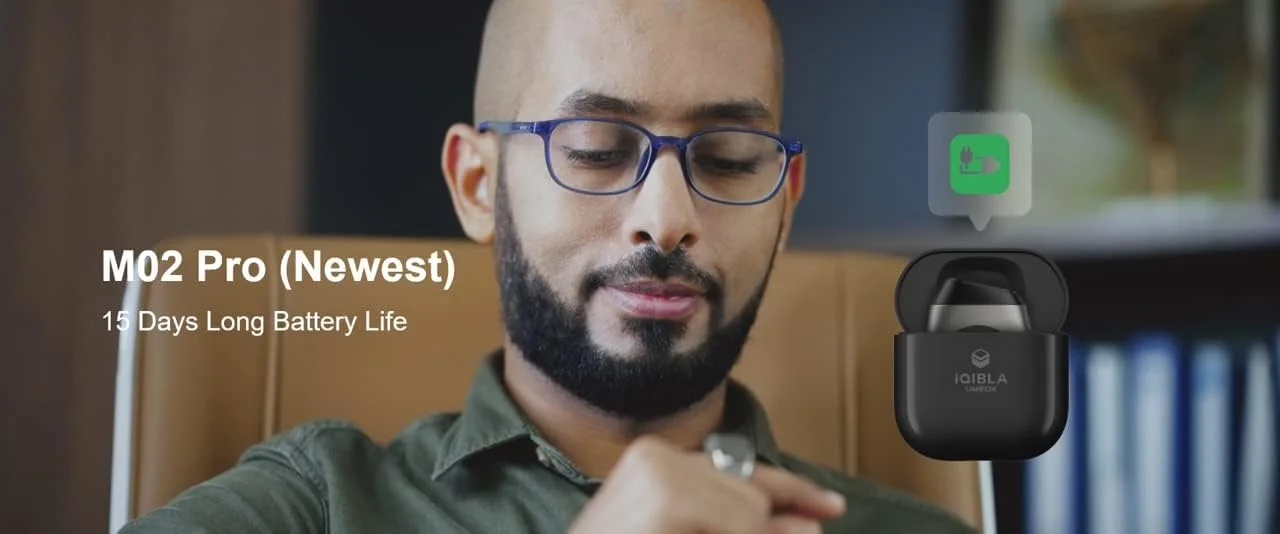 انگشتر هوشمند تسبیح شمار iQIBLA Umeox مدل MO2pro، یادآوری زمان نماز، نمایشگر OLED، ضدآب - خاکستری فضایی 22mm انگشتر هوشمند تسبیح شمار iQIBLA Umeox مدل MO2pro، یادآوری زمان نماز، نمایشگر OLED، ضدآب - خاکستری فضایی 22mm