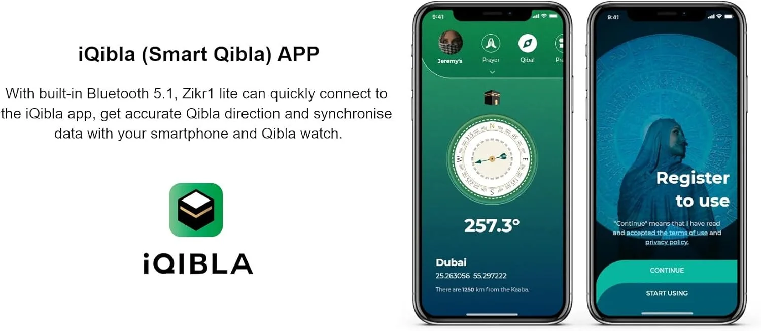 انگشتر هوشمند تسبیح ذکر Iqibla، یادآوری زمان نماز مسلمانان، نمایشگر OLED، شمارنده تسبیح، انگشتر هوشمند، فناوری پوشیدنی، ضد آب سفید 20 میلی متر، E0120Wh