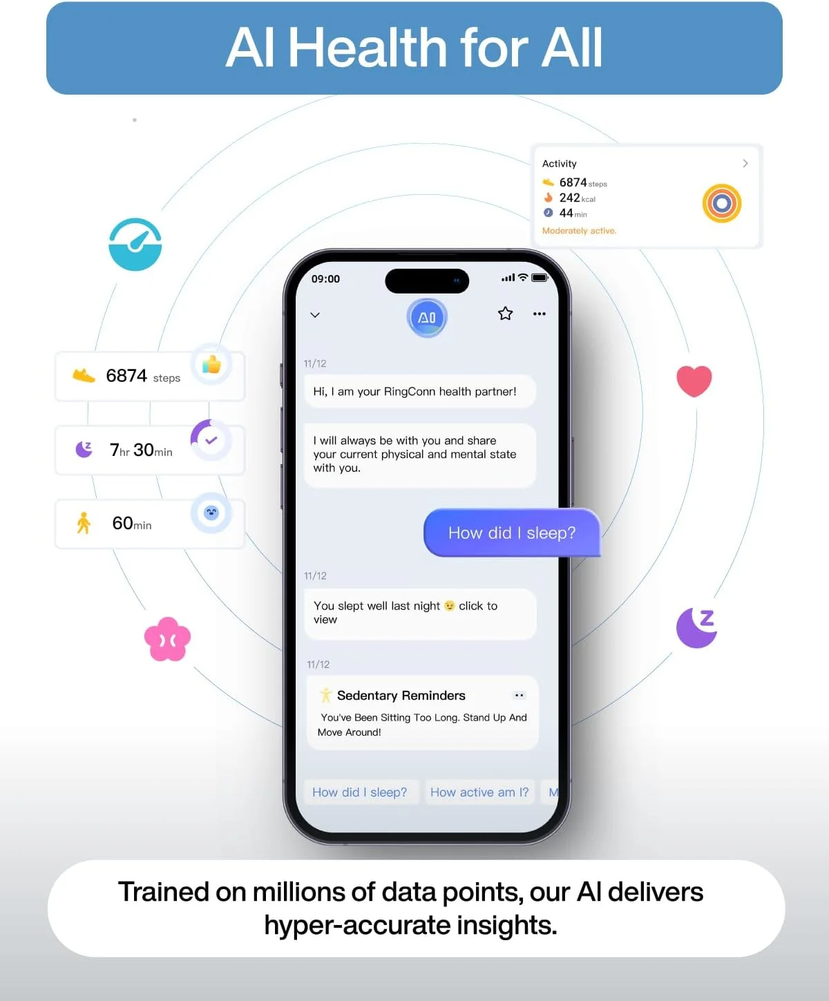 حلقه هوشمند فوق باریک RingConn Gen 2 Air، با عمر باتری 10 روزه، ردیاب تناسب اندام/خواب/استرس/ضربان قلب برای زنان و مردان، بدون هزینه برنامه برای ویژگی های استاندارد، سازگار با iOS و Android (سایز 9، طلایی ماسه ای) حلقه هوشمند فوق باریک RingConn Gen 2 Air، با عمر باتری 10 روزه، ردیاب تناسب اندام/خواب/استرس/ضربان قلب برای زنان و مردان، بدون هزینه برنامه برای ویژگی های استاندارد، سازگار با iOS و Android (سایز 9، طلایی ماسه ای)