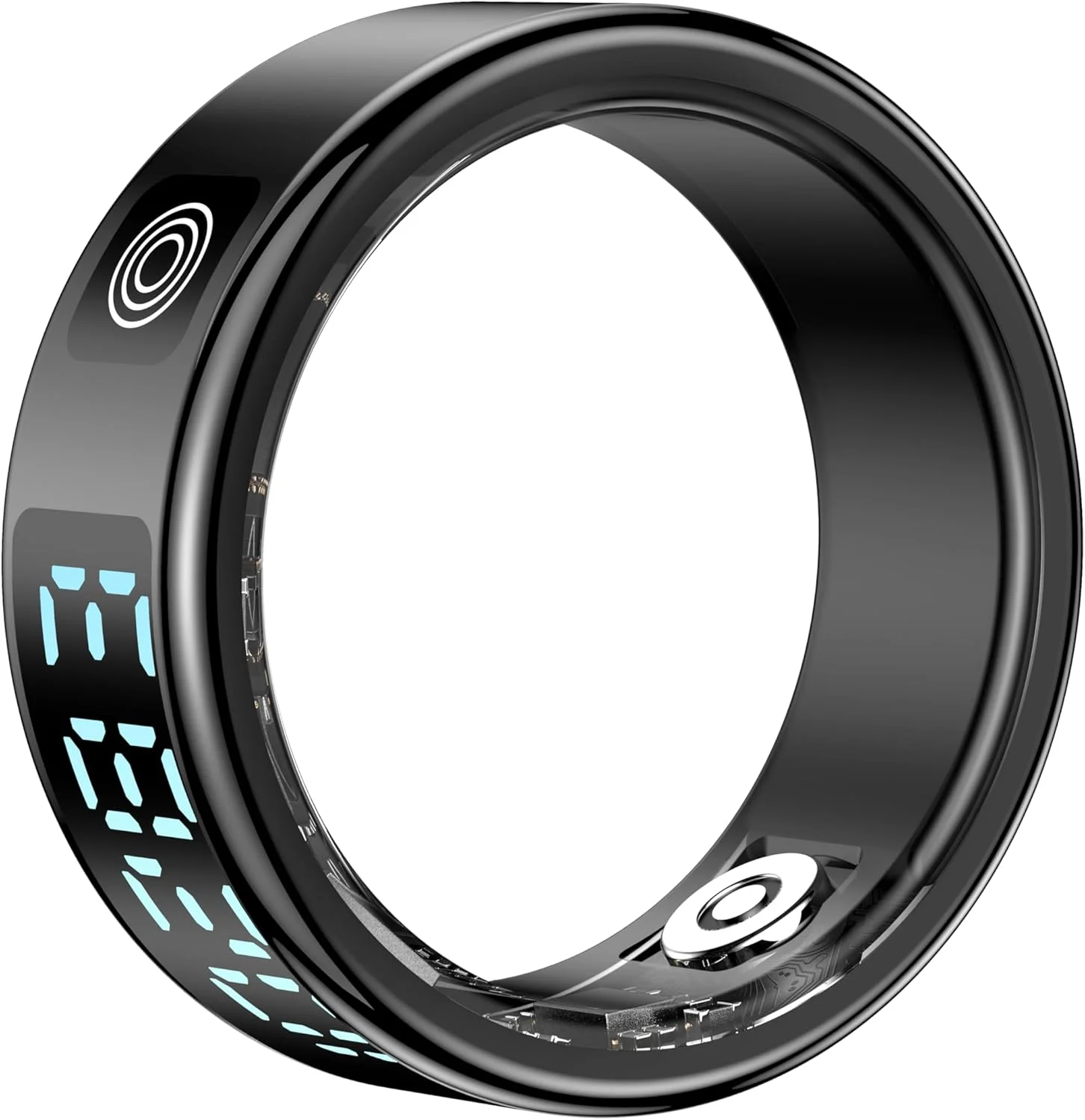 حلقه هوشمند Porodo FitSync، مشکی (سایز 10) - ردیاب پیشرفته سلامتی و تناسب اندام با ضربان قلب، SpO2، مانیتور خواب، ضد آب IP68 و صفحه نمایش لمسی حلقه هوشمند Porodo FitSync، مشکی (سایز 10) - ردیاب پیشرفته سلامتی و تناسب اندام با ضربان قلب، SpO2، مانیتور خواب، ضد آب IP68 و صفحه نمایش لمسی