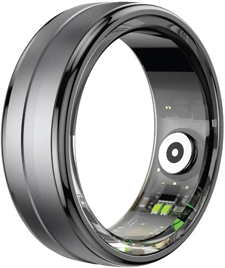 حلقه ردیاب هوشمند سلامت گرین لاین، زمان کارکرد ۵-۷ روز، ۱۵ روز آماده به کار، ضربان قلب، اکسیژن خون، فشار خون، پایش خواب، ضد گرد و غبار و ضد آب، بلوتوث V5.0 - "سایز ۹ ۱۸.۹ میلی متر" حلقه ردیاب هوشمند سلامت گرین لاین، زمان کارکرد ۵-۷ روز، ۱۵ روز آماده به کار، ضربان قلب، اکسیژن خون، فشار خون، پایش خواب، ضد گرد و غبار و ضد آب، بلوتوث V5.0 - "سایز ۹ ۱۸.۹ میلی متر"