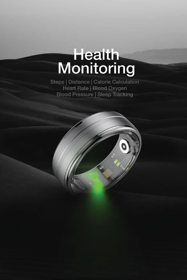 حلقه ردیاب هوشمند سلامت گرین لاین، زمان کارکرد ۵-۷ روز، ۱۵ روز آماده به کار، ضربان قلب، اکسیژن خون، فشار خون، پایش خواب، ضد گرد و غبار و ضد آب، بلوتوث V5.0 - "سایز ۹ ۱۸.۹ میلی متر" حلقه ردیاب هوشمند سلامت گرین لاین، زمان کارکرد ۵-۷ روز، ۱۵ روز آماده به کار، ضربان قلب، اکسیژن خون، فشار خون، پایش خواب، ضد گرد و غبار و ضد آب، بلوتوث V5.0 - "سایز ۹ ۱۸.۹ میلی متر"