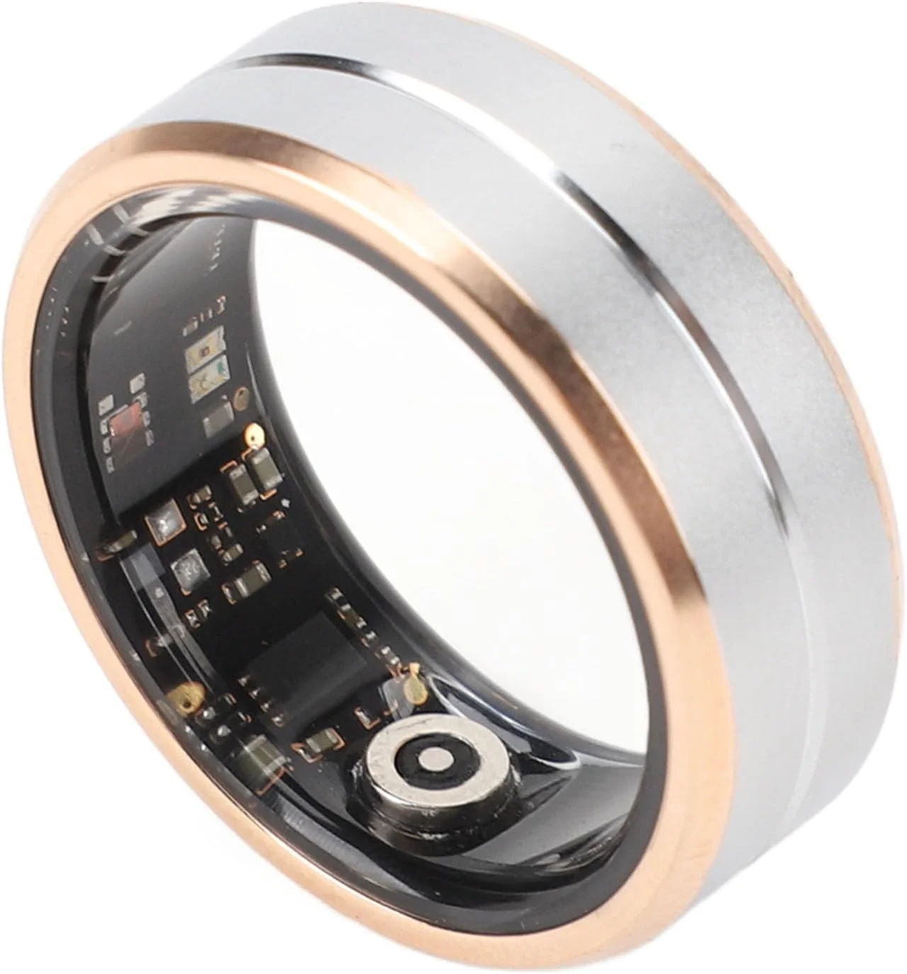 حلقه هوشمند سلامت Cryfokt، ضد آب و ضد گرد و غبار IP68، پایش خواب با کیت سایزبندی، حالت های ورزشی متنوع برای برنامه ریزی فعالیت های روزانه