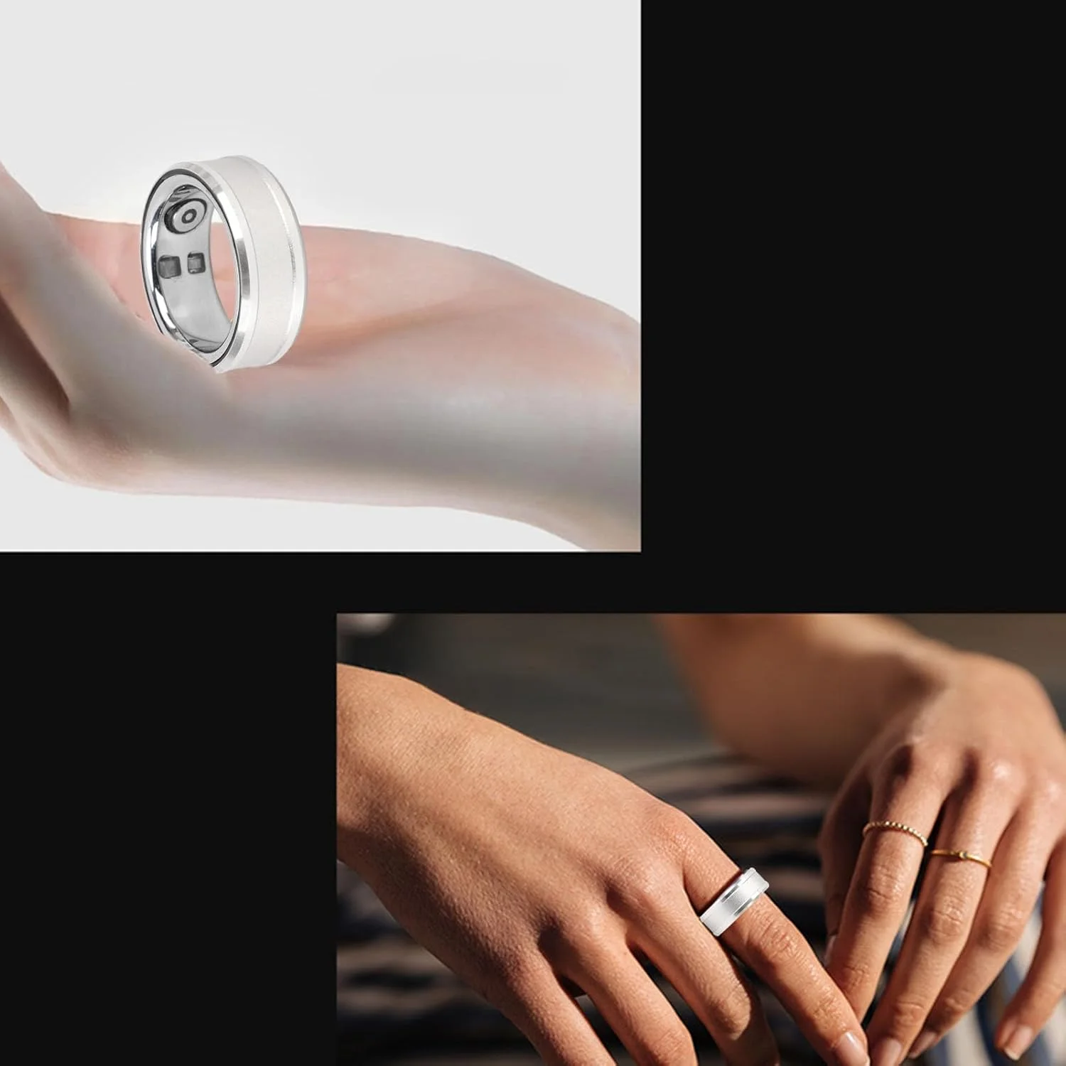 حلقه هوشمند پدومتر Luqeeg، حالت ورزشی، نظارت بر خواب، دمای بدن، حلقه تناسب اندام با تشخیص خودکار، شمارنده گام برای نظارت بر سلامتی (20) حلقه هوشمند پدومتر Luqeeg، حالت ورزشی، نظارت بر خواب، دمای بدن، حلقه تناسب اندام با تشخیص خودکار، شمارنده گام برای نظارت بر سلامتی (20)