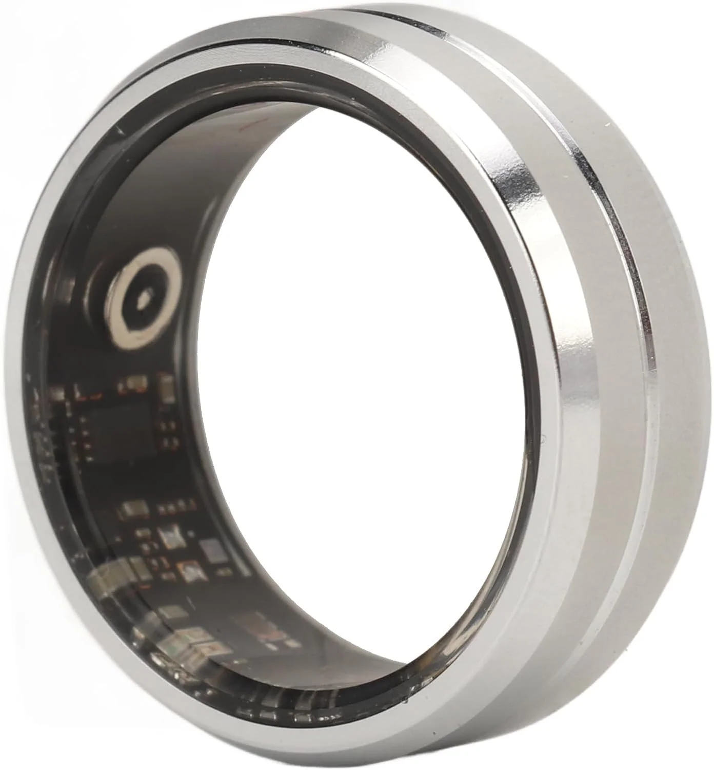 حلقه هوشمند سلامتی ASHATA، حلقه سلامتی برای نظارت بر تناسب اندام، خواب، ضربان قلب، شمارش گام، گرفتن عکس از راه دور، حلقه هوشمند ضد آب IP68 برای سلامتی مردان و زنان، نقره ای (8) حلقه هوشمند سلامتی ASHATA، حلقه سلامتی برای نظارت بر تناسب اندام، خواب، ضربان قلب، شمارش گام، گرفتن عکس از راه دور، حلقه هوشمند ضد آب IP68 برای سلامتی مردان و زنان، نقره ای (8)