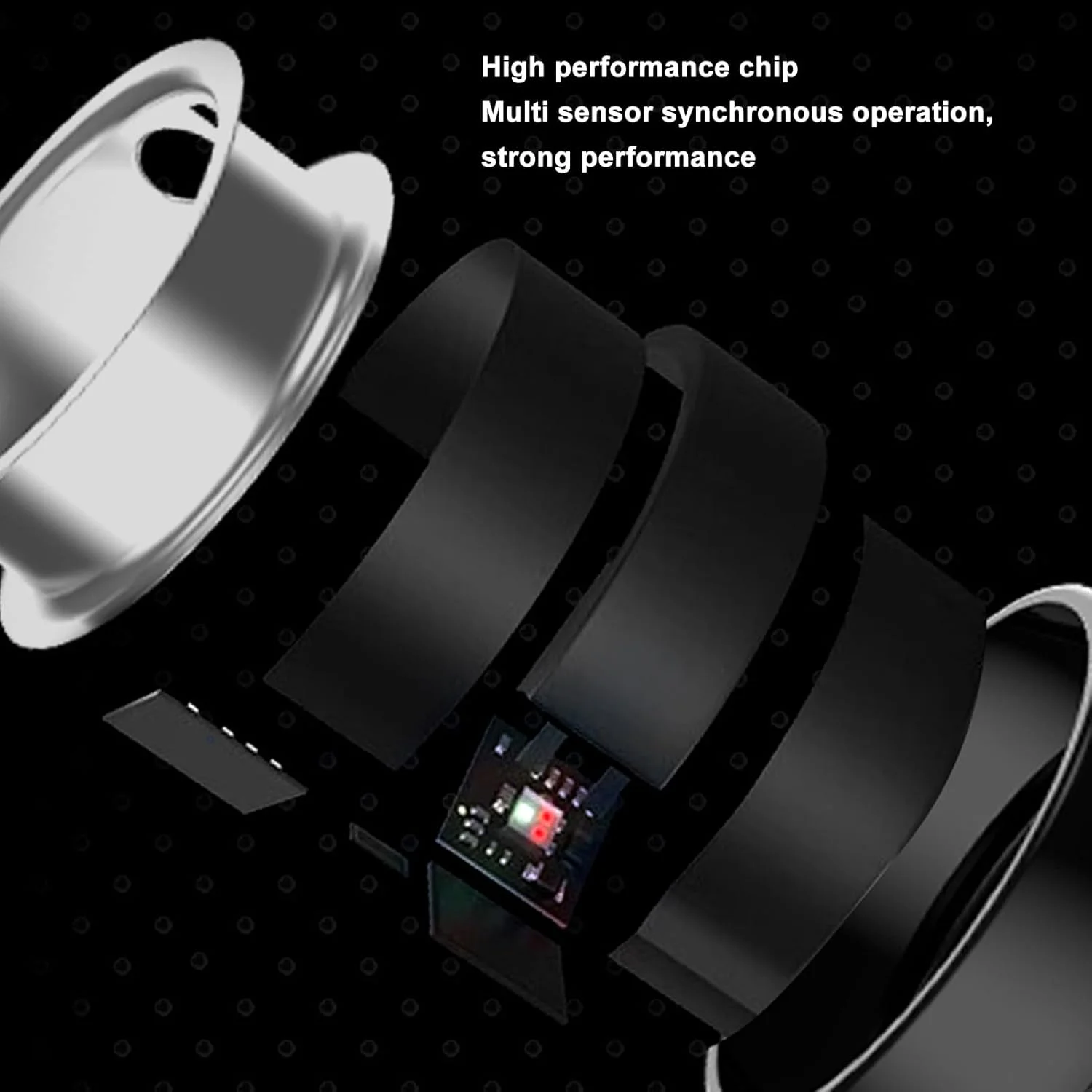 حلقه هوشمند سلامتی ASHATA، حلقه سلامتی برای نظارت بر تناسب اندام، خواب، ضربان قلب، شمارش گام، گرفتن عکس از راه دور، حلقه هوشمند ضد آب IP68 برای سلامتی مردان و زنان، نقره ای (8) حلقه هوشمند سلامتی ASHATA، حلقه سلامتی برای نظارت بر تناسب اندام، خواب، ضربان قلب، شمارش گام، گرفتن عکس از راه دور، حلقه هوشمند ضد آب IP68 برای سلامتی مردان و زنان، نقره ای (8)