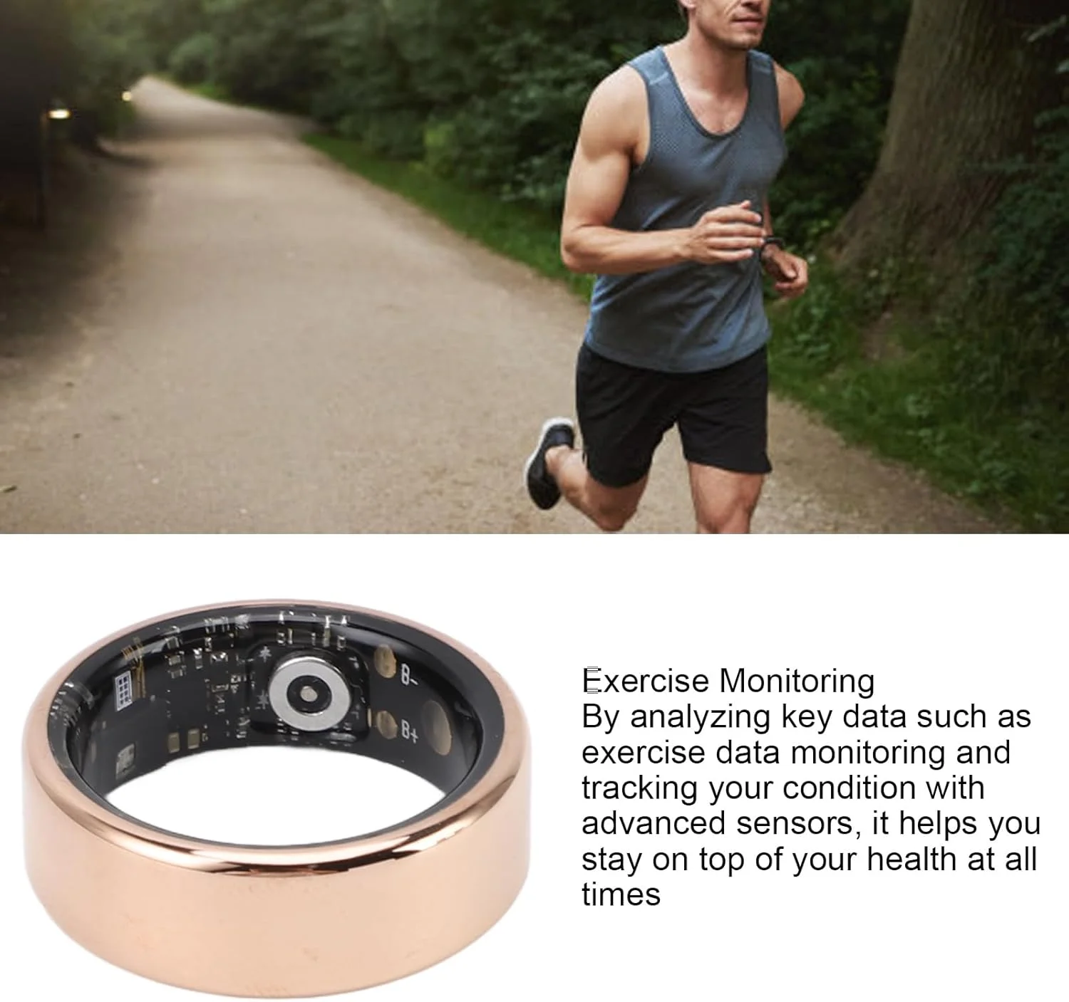 انگشتر هوشمند برای زنان و مردان، ردیاب سلامتی انگشتر هوشمند، انگشتر ردیاب تناسب اندام گام شمار با کابل شارژ، سازگار با اندروید (11) انگشتر هوشمند برای زنان و مردان، ردیاب سلامتی انگشتر هوشمند، انگشتر ردیاب تناسب اندام گام شمار با کابل شارژ، سازگار با اندروید (11)