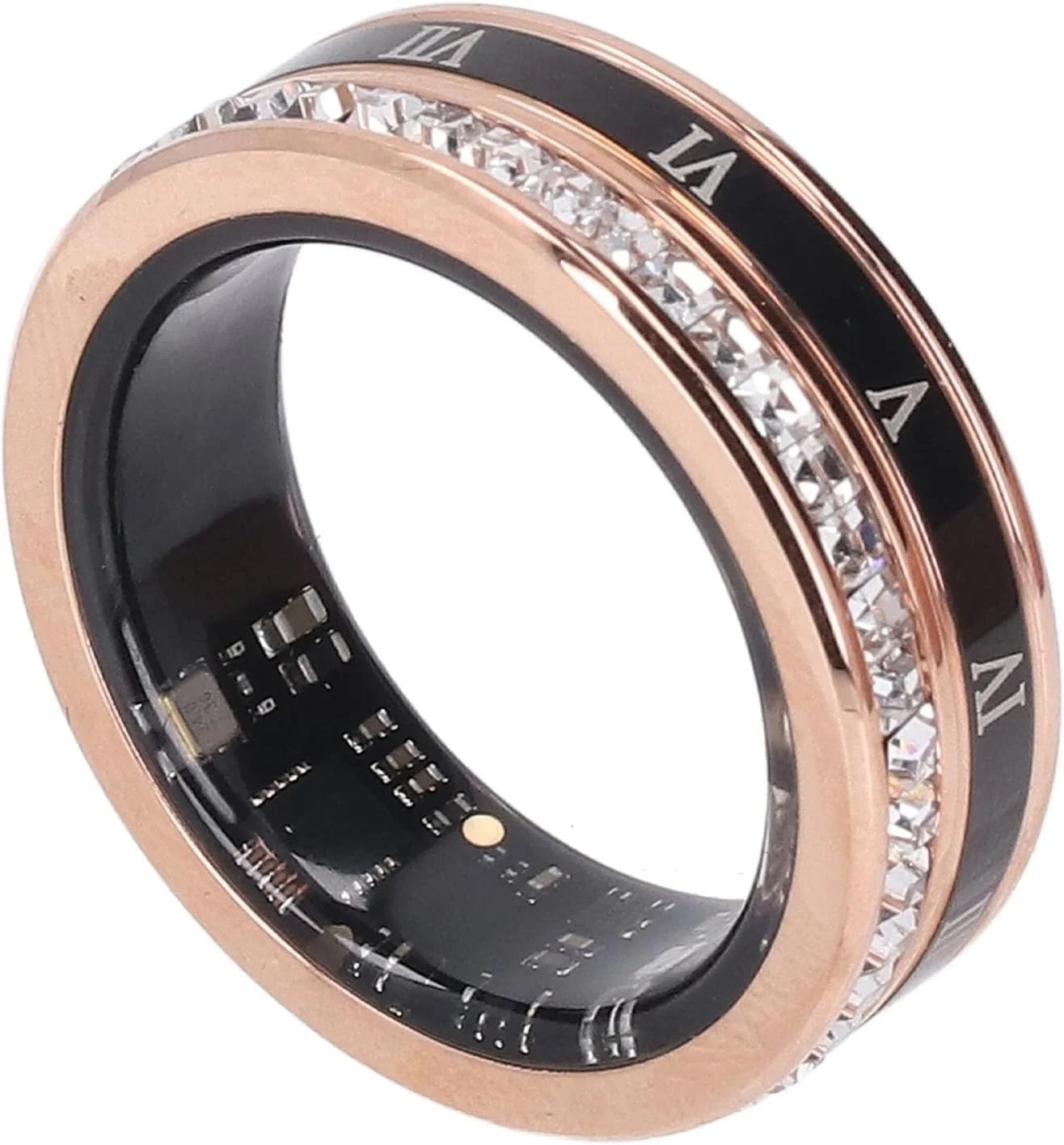 حلقه هوشمند ارتقا یافته، حلقه هوشمند ردیابی تناسب اندام برای مردان و زنان، فولاد تیتانیوم، اعداد رومی، اتحاد چرخشی طلایی برای مردان و زنان حلقه هوشمند ارتقا یافته، حلقه هوشمند ردیابی تناسب اندام برای مردان و زنان، فولاد تیتانیوم، اعداد رومی، اتحاد چرخشی طلایی برای مردان و زنان