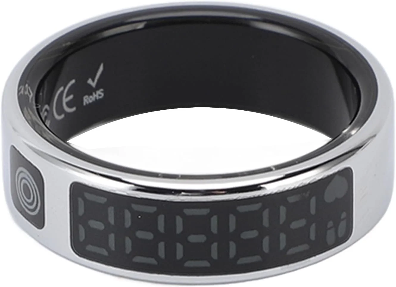 حلقه هوشمند Bewinner با نمایشگر LED، حلقه هوشمند ردیابی تناسب اندام، حلقه ضد آب IP68 با کنترل حرکتی، نظارت بر زمان تمرین و شمارش گام در زمان واقعی (شماره 8)