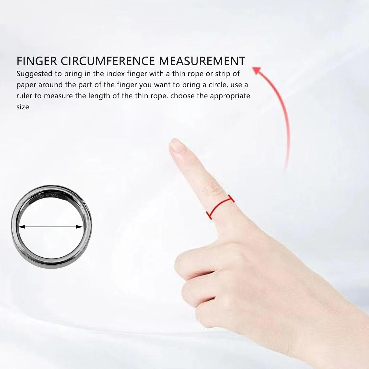 حلقه هوشمند سوراندی، بدنه آلیاژی، طراحی قابل حمل، پایش خواب و تناسب اندام، هدیه ای ارزشمند، برای ردیابی سلامتی (مدل 21) حلقه هوشمند سوراندی، بدنه آلیاژی، طراحی قابل حمل، پایش خواب و تناسب اندام، هدیه ای ارزشمند، برای ردیابی سلامتی (مدل 21)