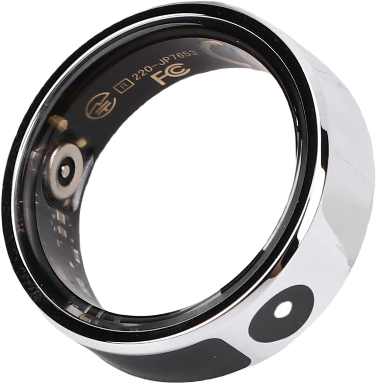 حلقه هوشمند Annadue برای آقایان و بانوان، حلقه تناسب اندام با پایه شارژ، شمارنده قدم، کنترل اشاره برای ویدیو و عکس کوتاه (سایز 9)