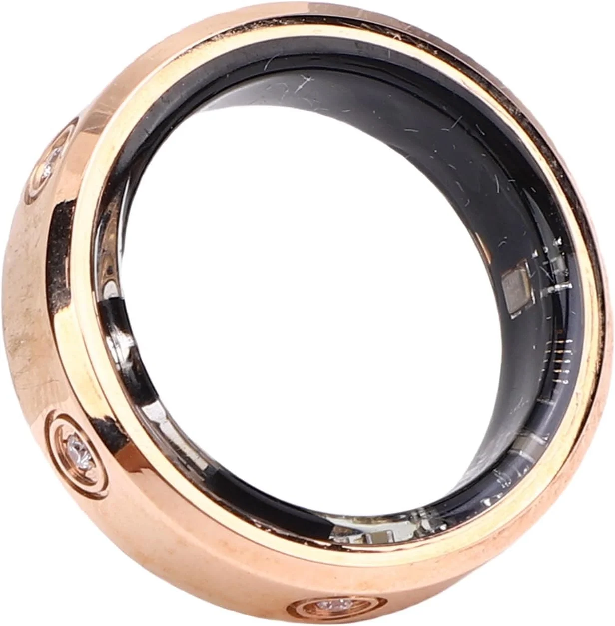 حلقه هوشمند Annadue ردیاب تناسب اندام الماسی، حلقه های تناسب اندام با شاتر از راه دور بلوتوث، گام شمار، حلقه مانیتور سلامت برای دویدن و پیاده روی طلایی (سایز 9) حلقه هوشمند Annadue ردیاب تناسب اندام الماسی، حلقه های تناسب اندام با شاتر از راه دور بلوتوث، گام شمار، حلقه مانیتور سلامت برای دویدن و پیاده روی طلایی (سایز 9)