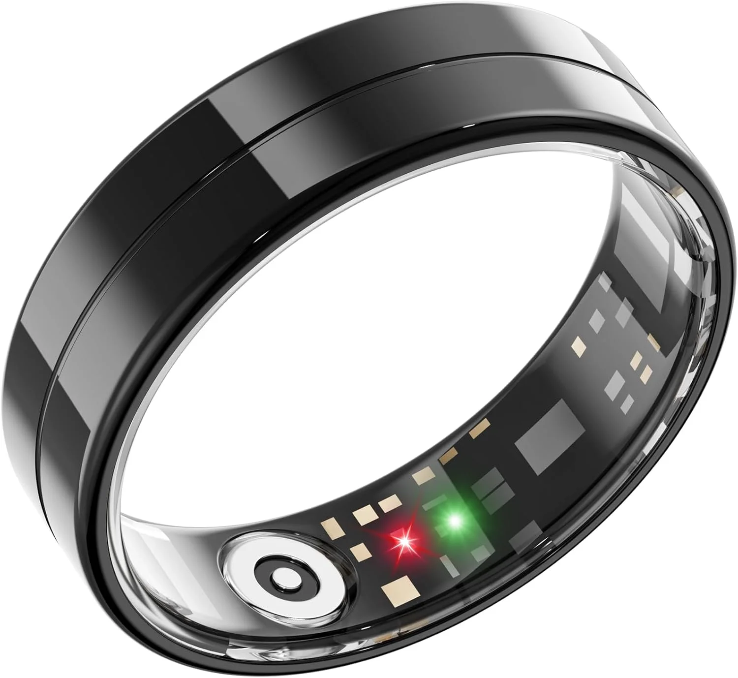 حلقه هوشمند مینگتاون مشکی سایز 11 مناسب آقایان و بانوان