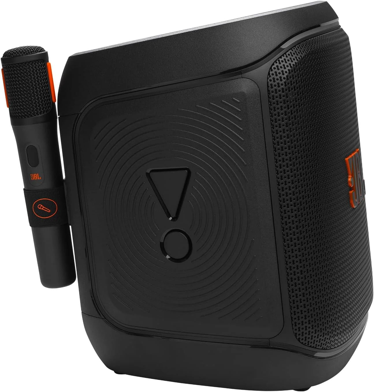 اسپیکر بلوتوثی قابل حمل JBL PartyBox Encore 2 با میکروفون بی سیم و تقویت کننده هوش مصنوعی، باتری 15 ساعته، نورهای پویا، Auracast، ورودی کارائوکه و گیتار، ضد پاشش آب IPX4 - JBLPBENCORE2UK