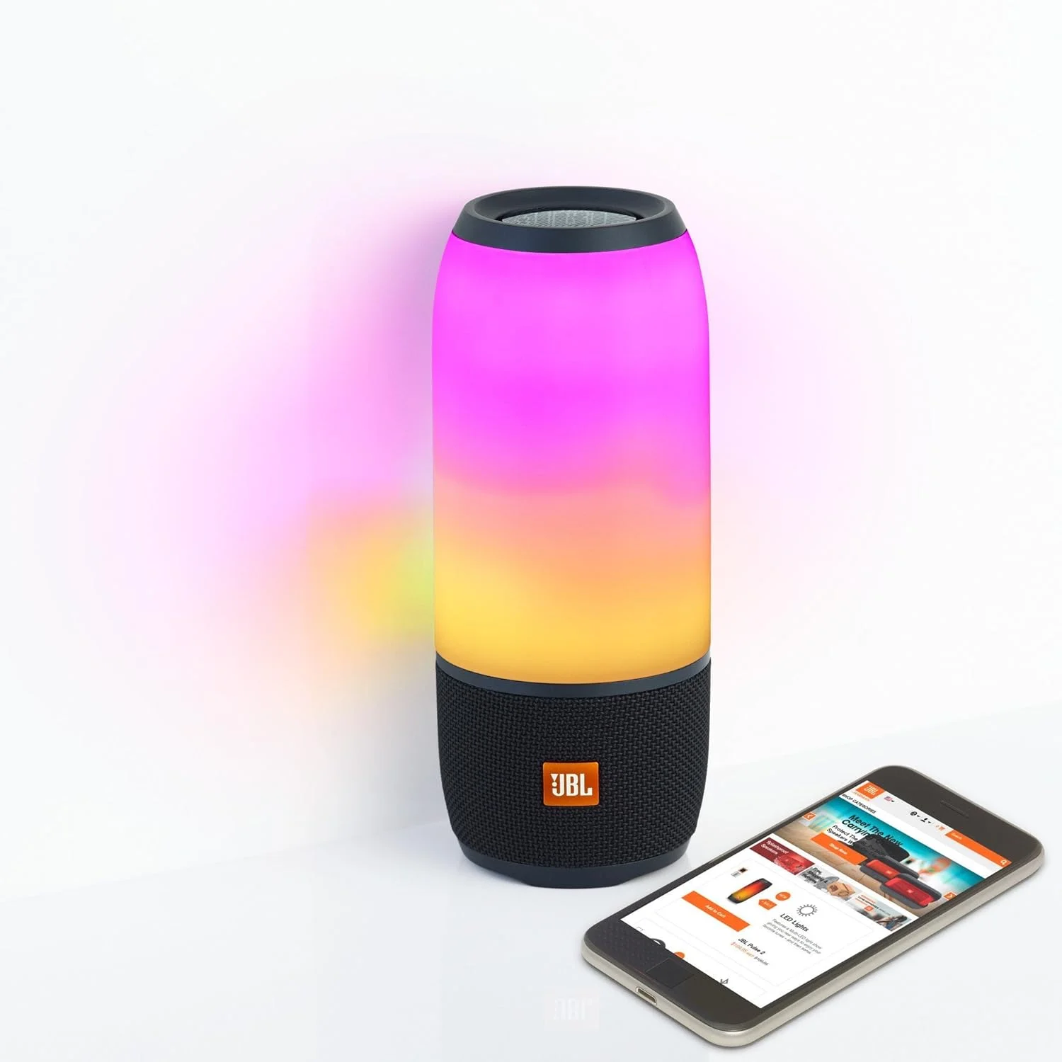 اسپیکر بلوتوثی بی سیم JBL Pulse 3 با استاندارد IPX7 ضد آب (بازسازی شده) مشکی