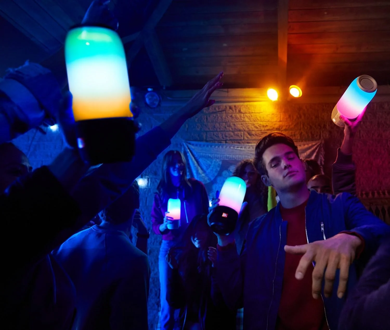 اسپیکر بلوتوثی بی سیم JBL Pulse 3 با استاندارد IPX7 ضد آب (بازسازی شده) مشکی