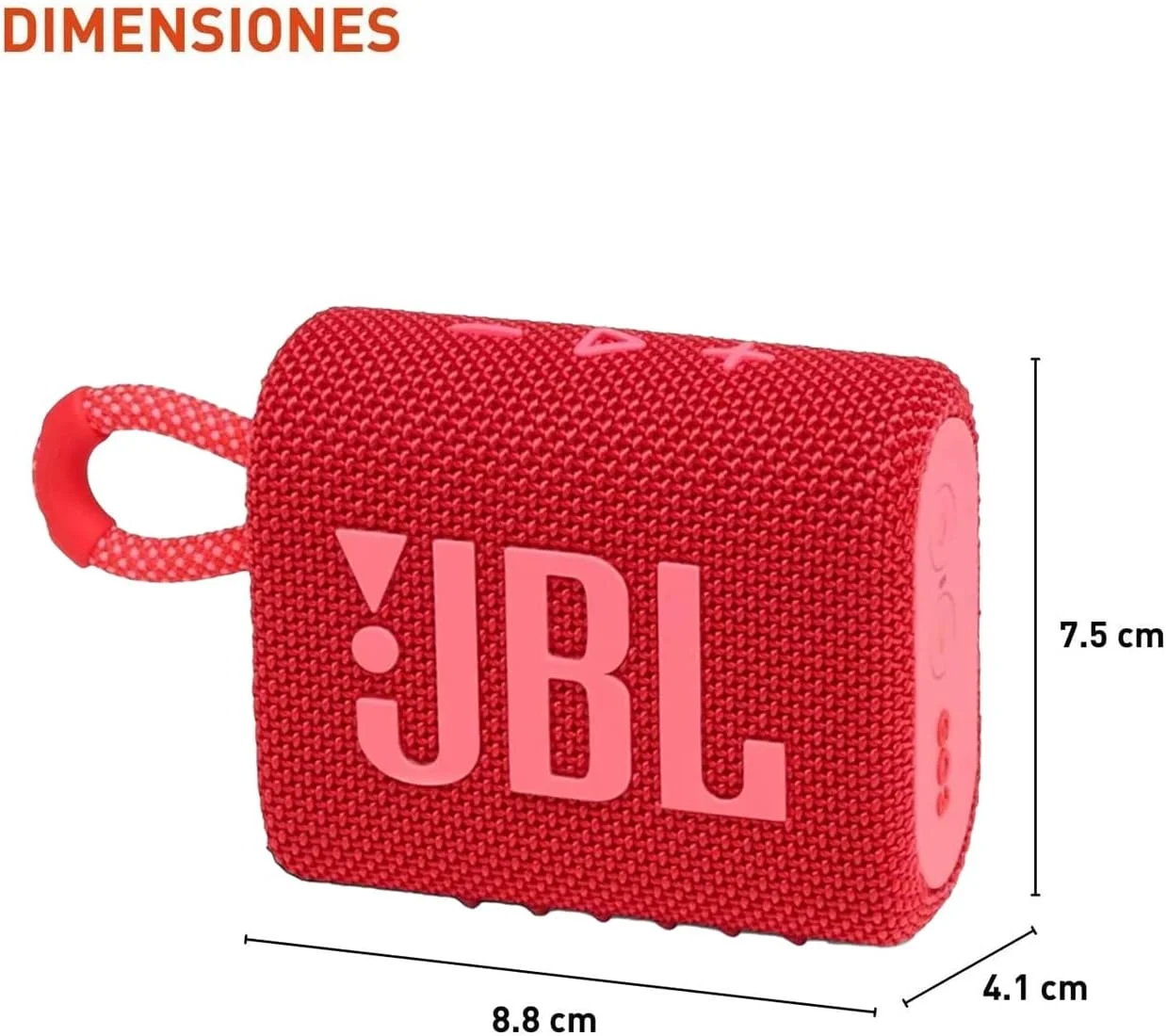 اسپیکر بلوتوثی بی سیم قابل حمل JBL Go 3، ضد آب و گرد و غبار IP67 با باتری داخلی - قرمز - راه حل پارچه ای با عملکرد نهایی و جامع Boomph برای تجربه صدای در حال حرکت شما اسپیکر بلوتوثی بی سیم قابل حمل JBL Go 3، ضد آب و گرد و غبار IP67 با باتری داخلی - قرمز - راه حل پارچه ای با عملکرد نهایی و جامع Boomph برای تجربه صدای در حال حرکت شما