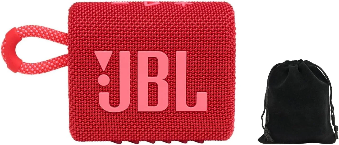 اسپیکر قابل حمل JBL Go 3 با بلوتوث، باتری داخلی، ضد آب و ضد گرد و غبار - به همراه کیف نگهداری (قرمز) اسپیکر قابل حمل JBL Go 3 با بلوتوث، باتری داخلی، ضد آب و ضد گرد و غبار - به همراه کیف نگهداری (قرمز)