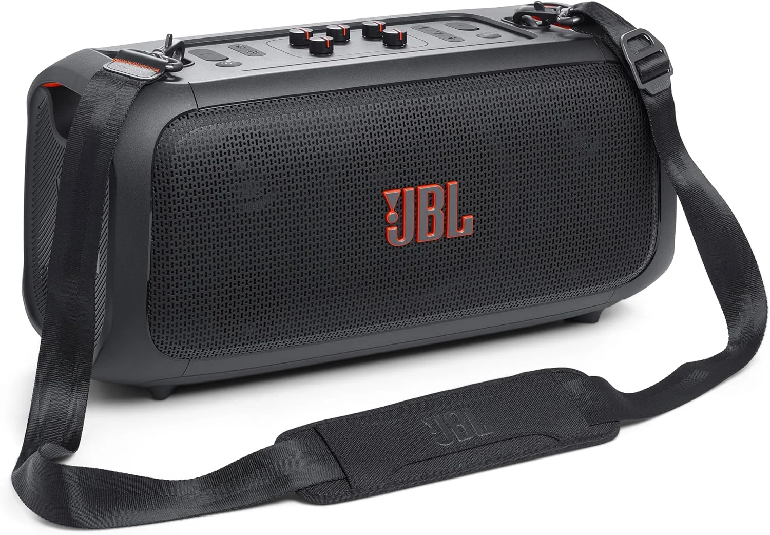 اسپیکر مهمانی قابل حمل JBL PARTYBOX ON-THE-GO ESSENTIAL با نورهای داخلی و میکروفون بی سیم