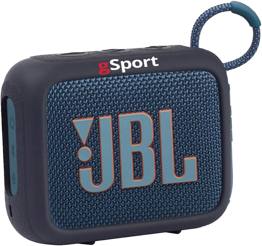 اسپیکر بلوتوثی فوق قابل حمل JBL GO 4 به همراه کاور سیلیکونی gSport (آبی) اسپیکر بلوتوثی فوق قابل حمل JBL GO 4 به همراه کاور سیلیکونی gSport (آبی)