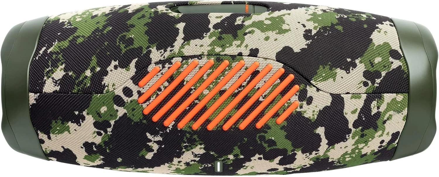 اسپیکر قابل حمل JBL Boombox 3، صدای حرفه ای و قدرتمند JBL، بیس فوق العاده، باتری 24 ساعته، ضد آب و گرد و غبار IP67، قابلیت Partyboost، دسته حمل، پخش بلوتوث - Squad, JBLBOOMBOX3SQUADUK اسپیکر قابل حمل JBL Boombox 3، صدای حرفه ای و قدرتمند JBL، بیس فوق العاده، باتری 24 ساعته، ضد آب و گرد و غبار IP67، قابلیت Partyboost، دسته حمل، پخش بلوتوث - Squad, JBLBOOMBOX3SQUADUK