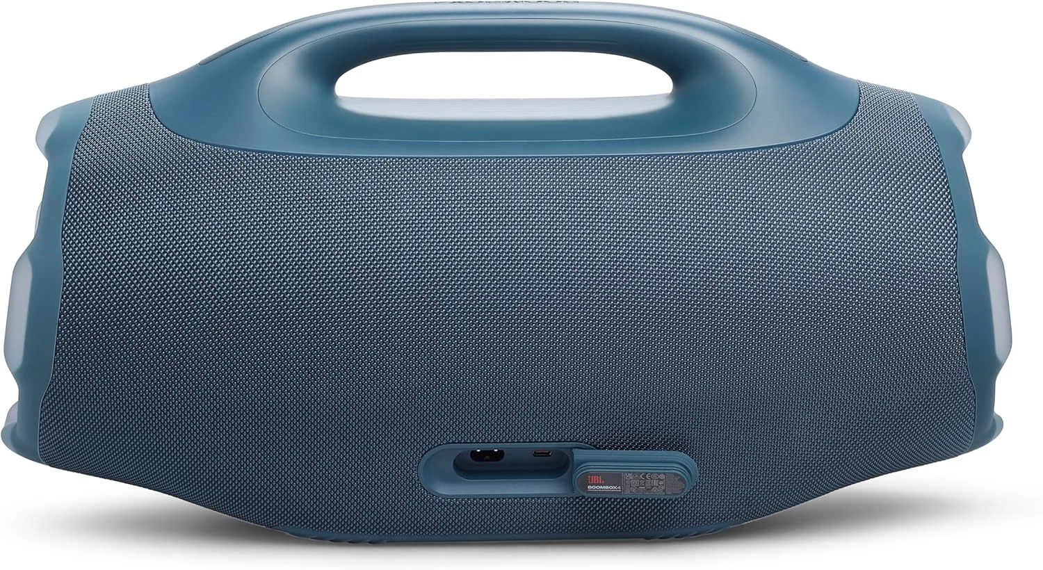 JBL Boombox 4 - قدرتمندترین اسپیکر قابل حمل ضد آب با صدای حرفه ای عظیم، تا 34 ساعت پخش موسیقی، و اتصال چند اسپیکر توسط Auracast™ (آبی)