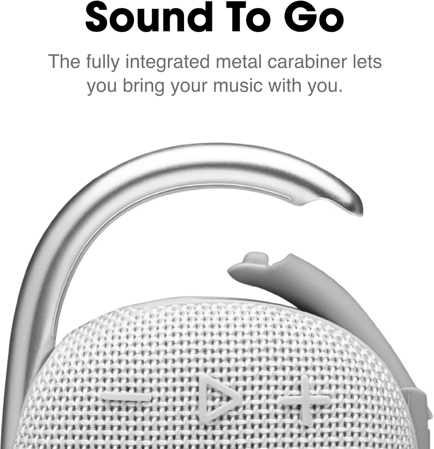 اسپیکر بلوتوثی کوچک قابل حمل JBL Clip 4، صدای بزرگ و بیس قوی، کارابین یکپارچه، ضد آب و ضد گرد و غبار IP67، 10 ساعت پخش موسیقی، اسپیکر برای خانه، فضای باز و مسافرت (سفید) اسپیکر بلوتوثی کوچک قابل حمل JBL Clip 4، صدای بزرگ و بیس قوی، کارابین یکپارچه، ضد آب و ضد گرد و غبار IP67، 10 ساعت پخش موسیقی، اسپیکر برای خانه، فضای باز و مسافرت (سفید)