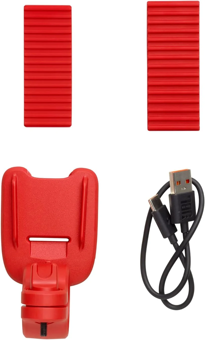 اسپیکر بلوتوثی قابل حمل JBL Wind 3 FM (قرمز) مناسب فرمان دوچرخه