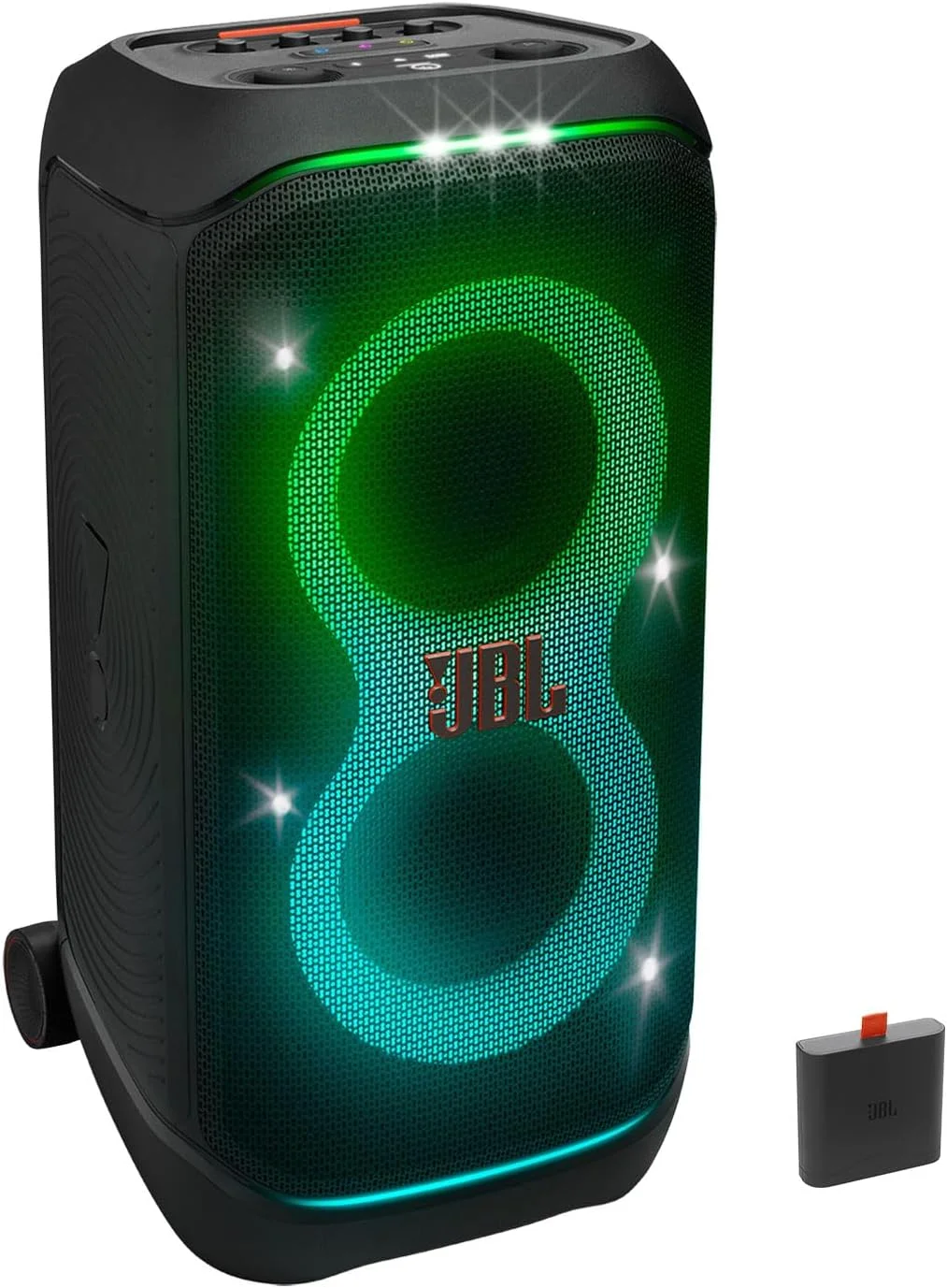اسپیکر بلوتوثی JBL PartyBox Stage 320 به همراه باتری 400 - مشکی اسپیکر بلوتوثی JBL PartyBox Stage 320 به همراه باتری 400 - مشکی